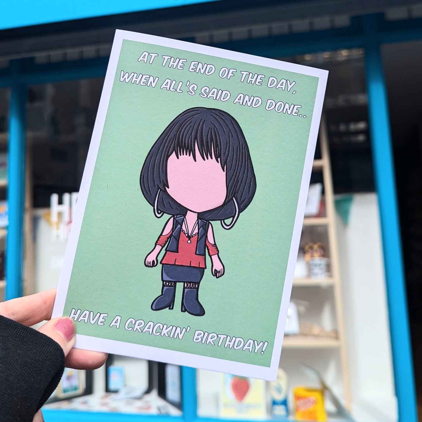 Nessa themed Birthday Card (Gavin and Stacey)