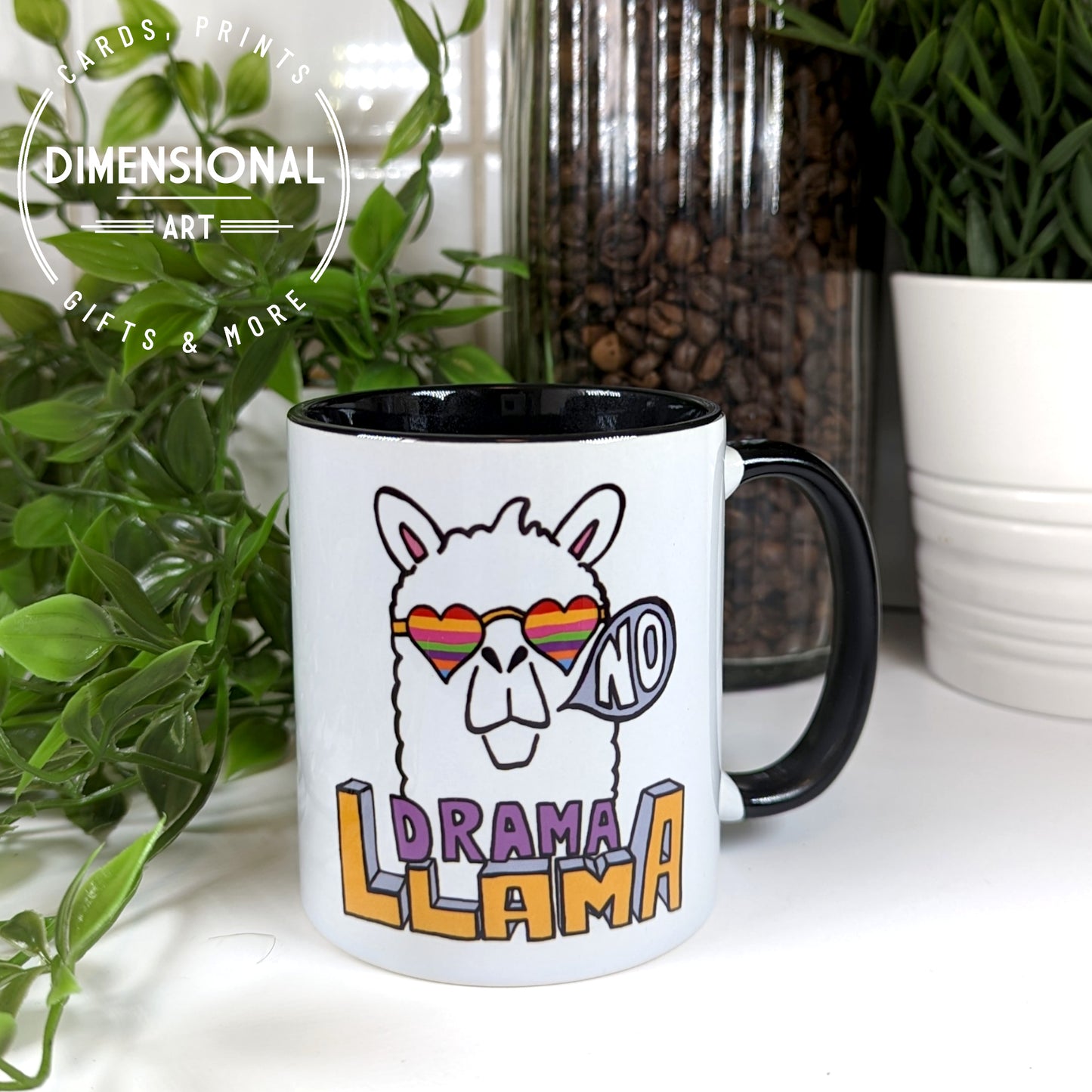 No Drama Llama Mug