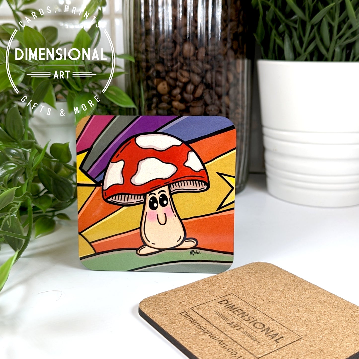 Mushroom Coaster (single)