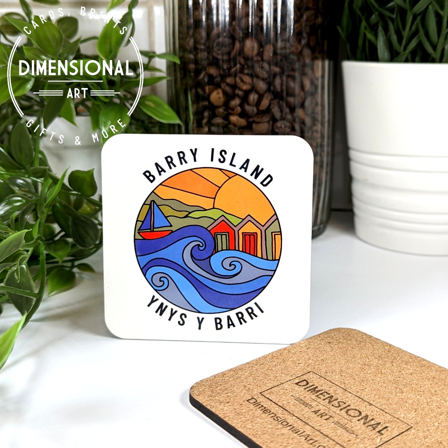 Barry Island - Ynys Y Barri Coaster (single)