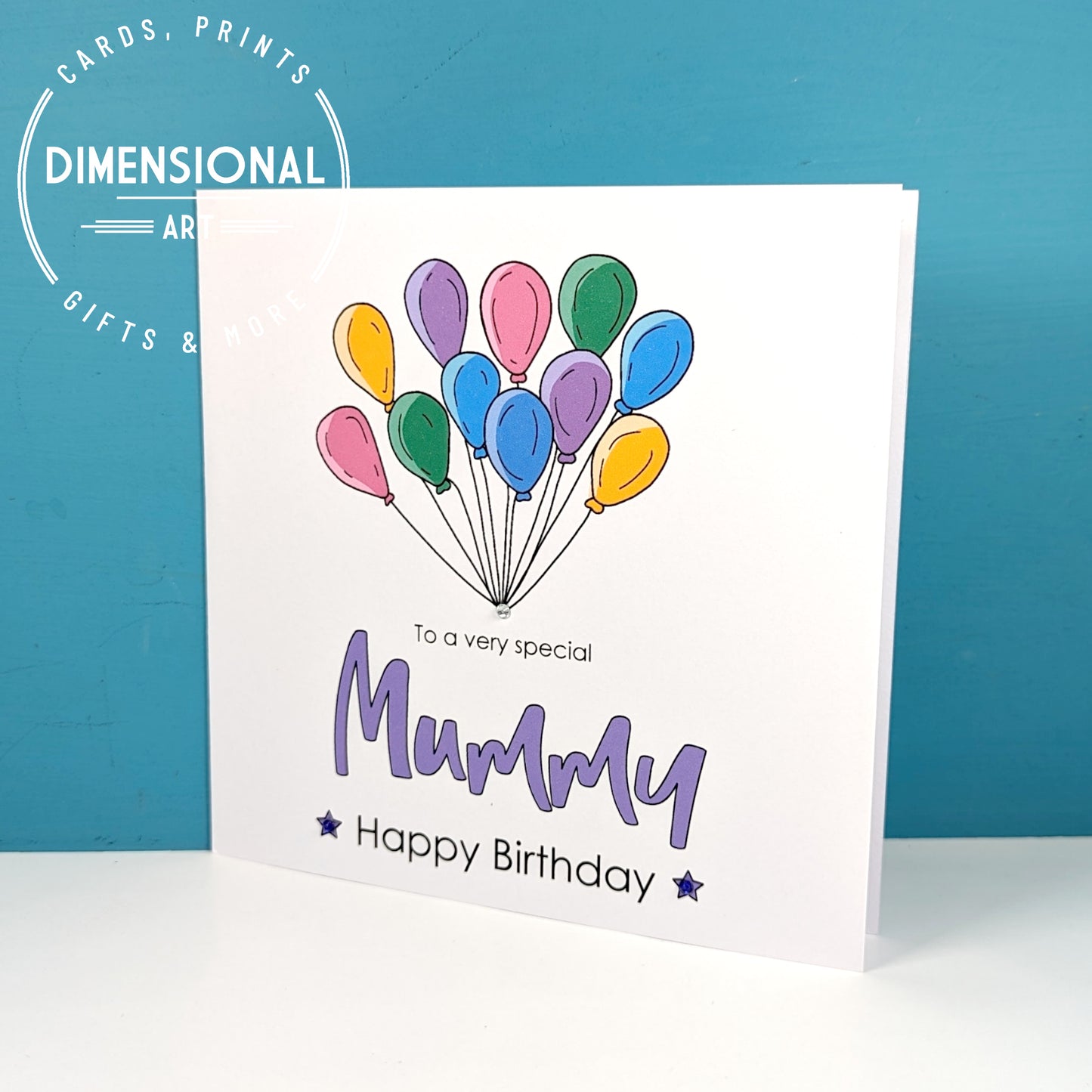 MUMMY Birthday Card