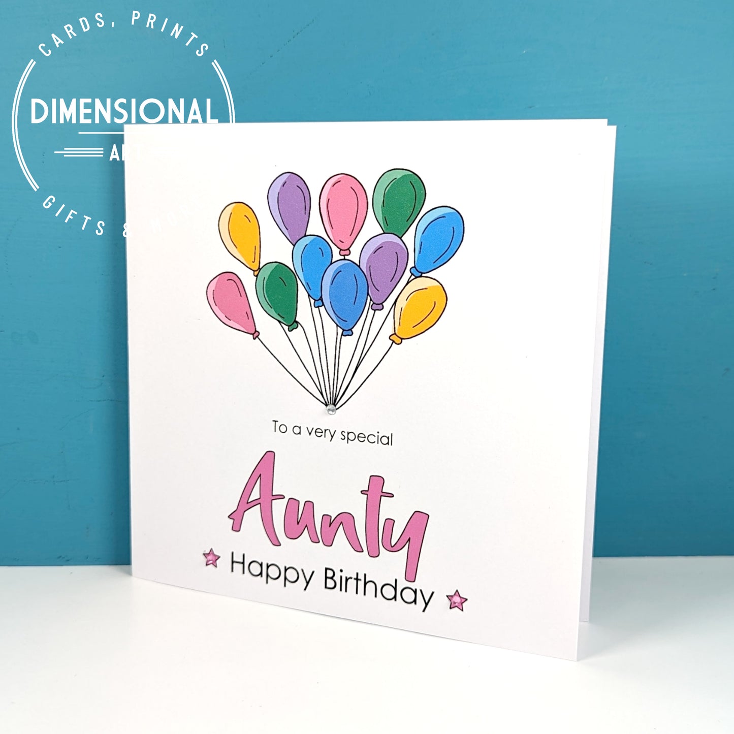AUNTY Birthday Card