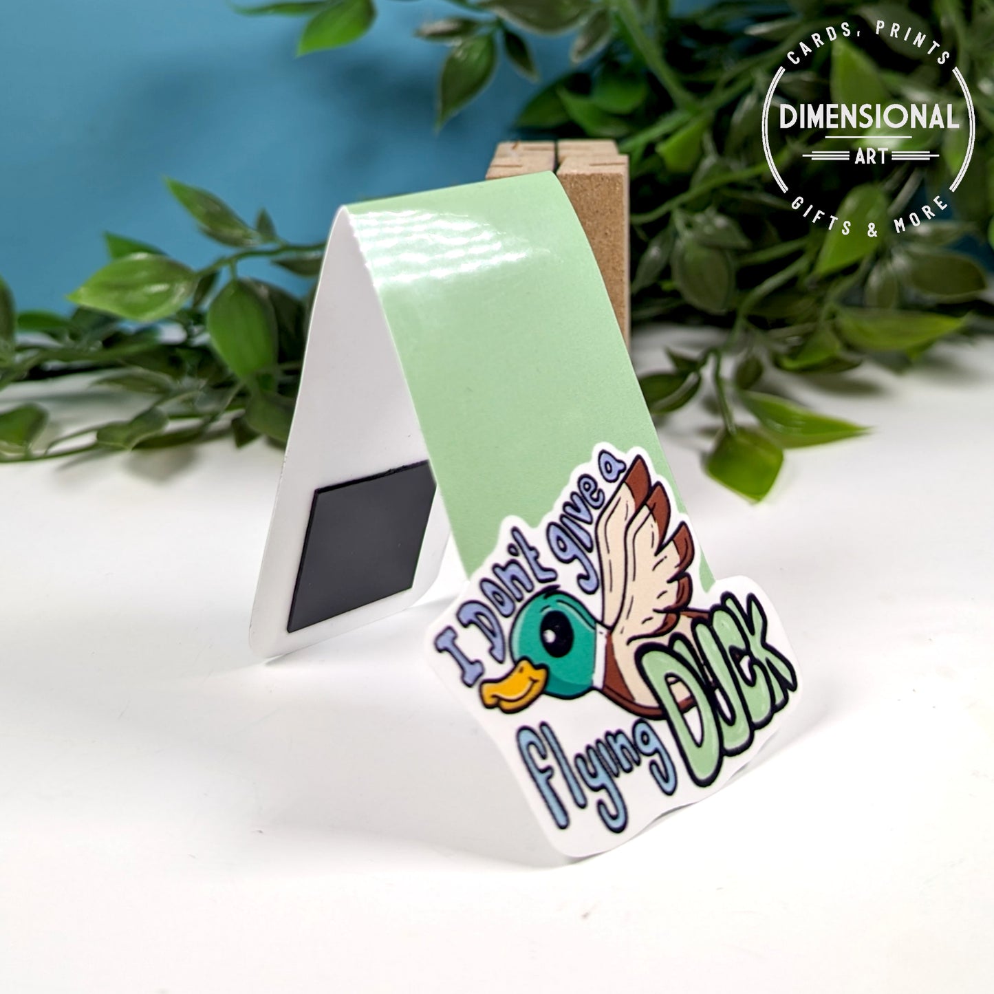 I Don't Give a flying Duck Magnetic Bookmark