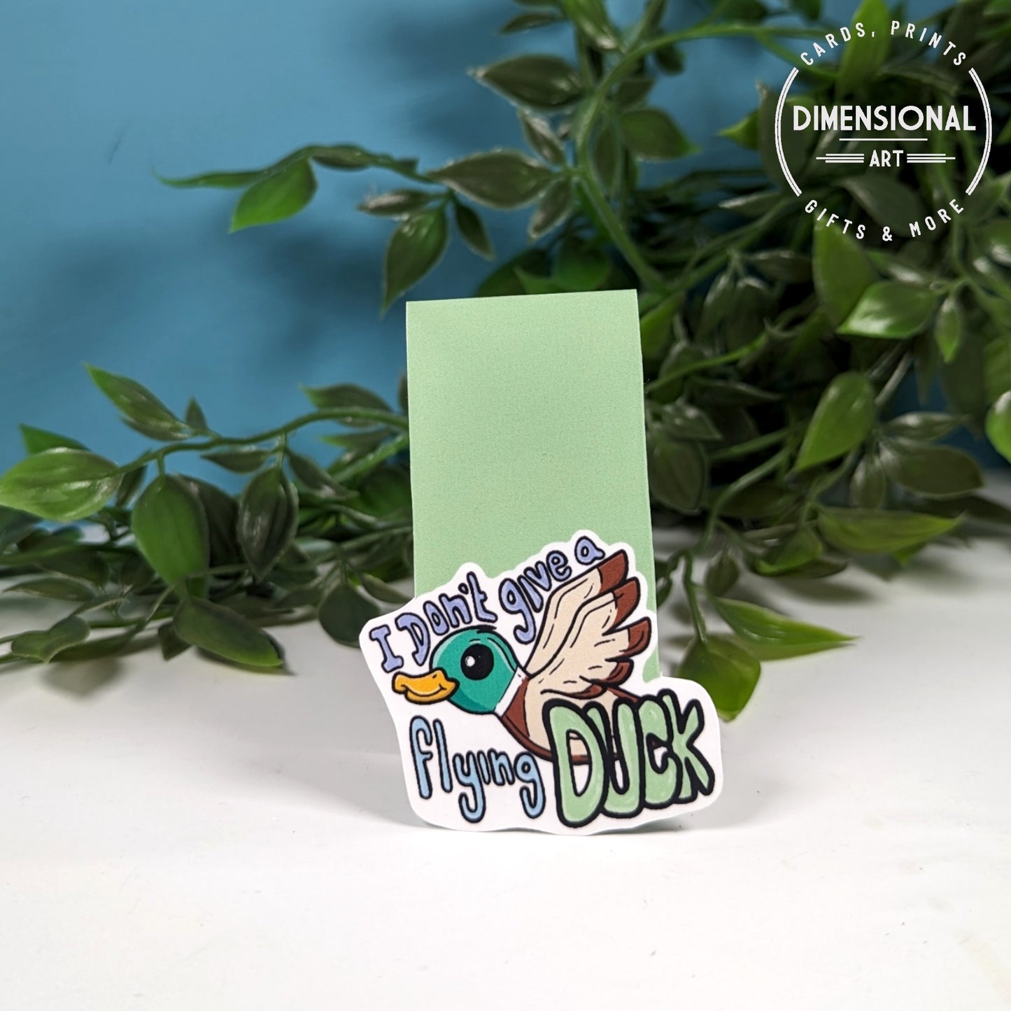 I Don't Give a flying Duck Magnetic Bookmark