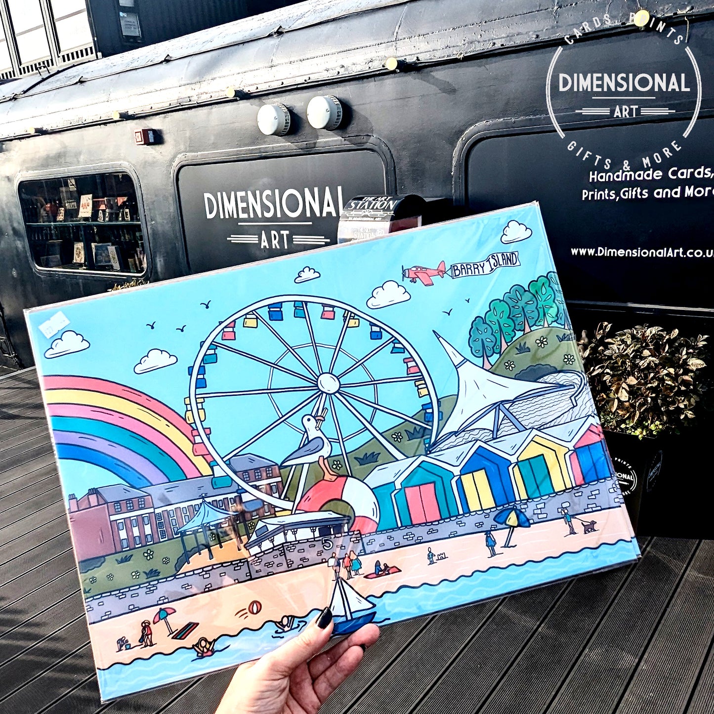 Barry Island A3 Print