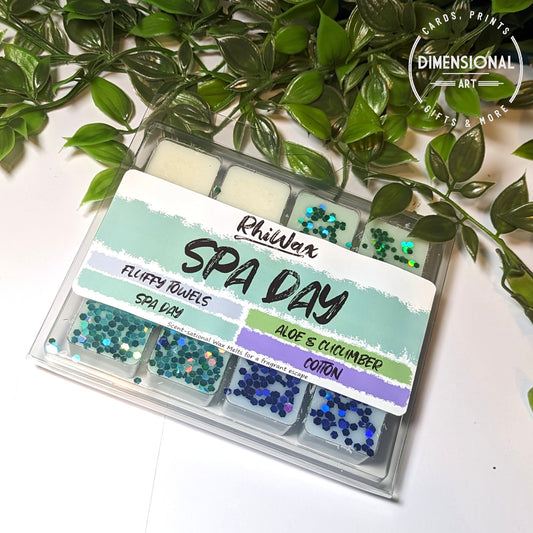 Spa Day Wax Melts Collection - Clean, Fresh, Relaxing
