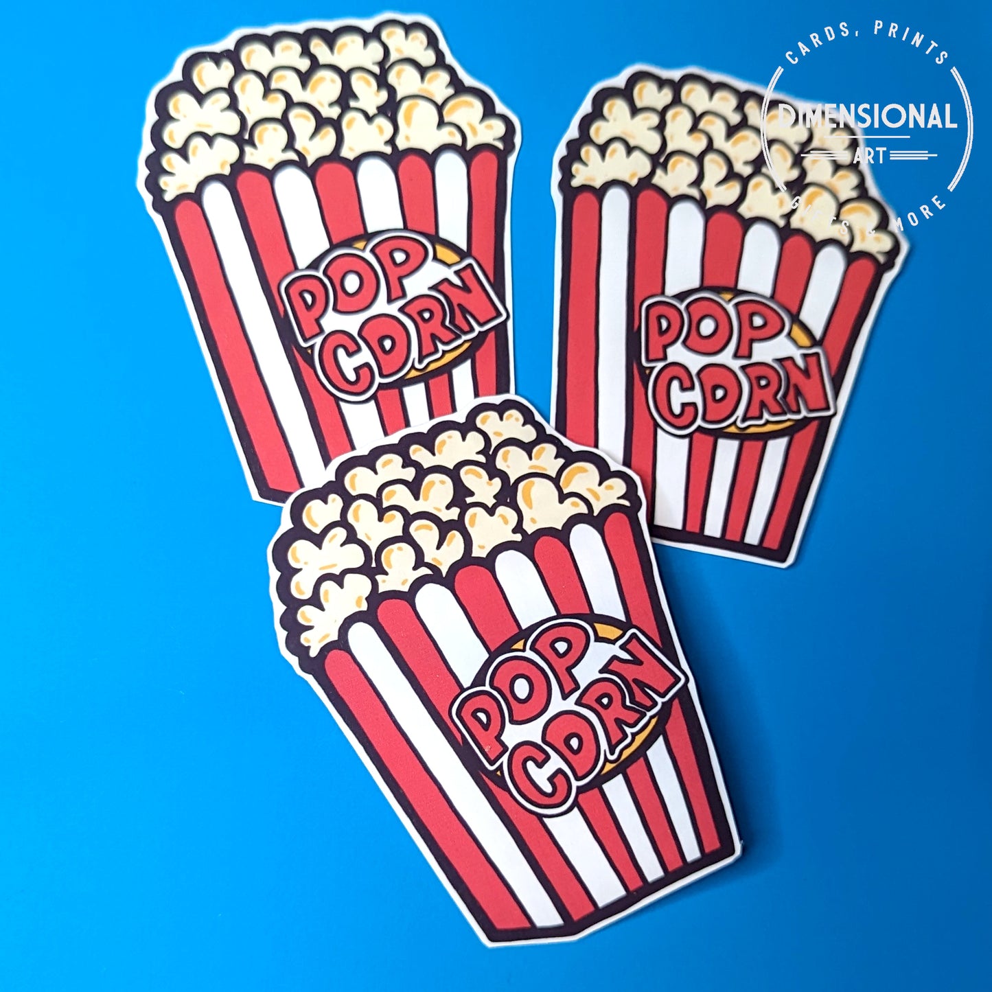 Popcorn Sticker