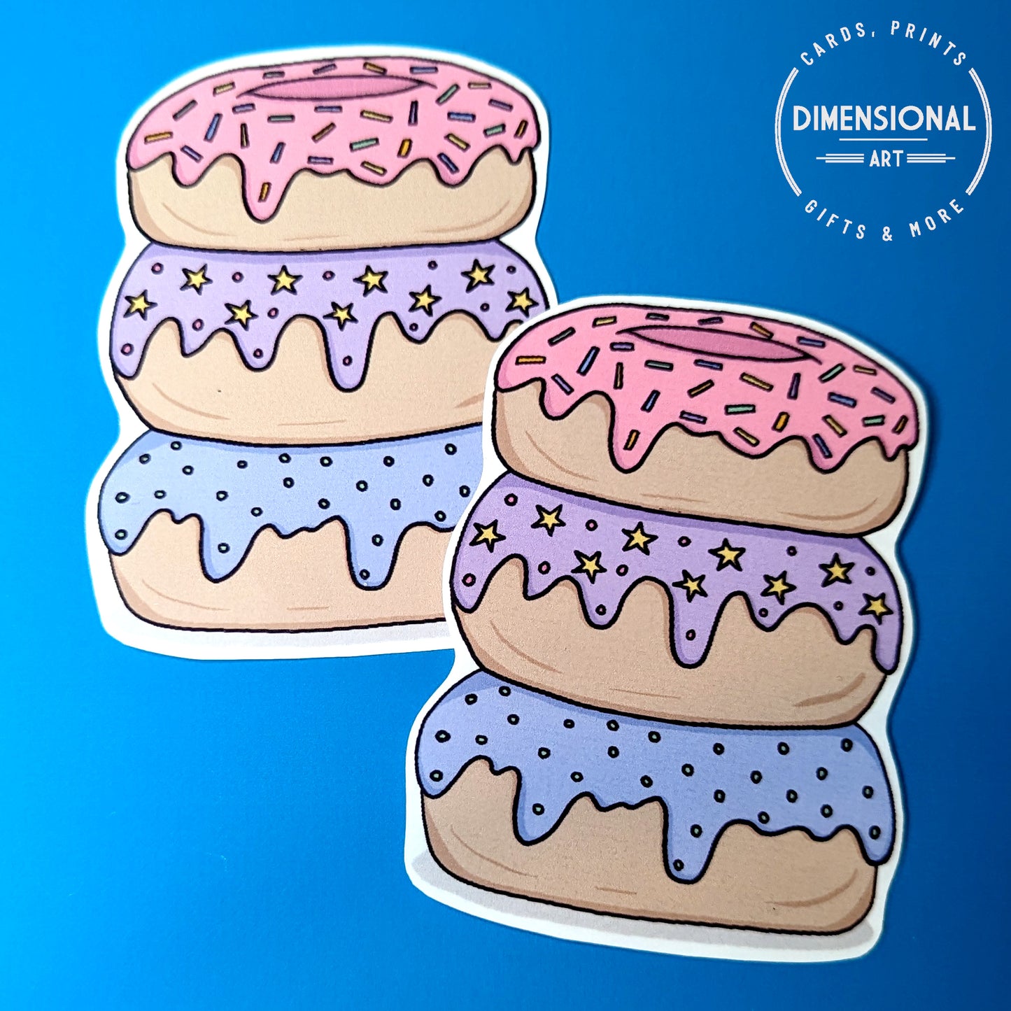 Donuts Sticker