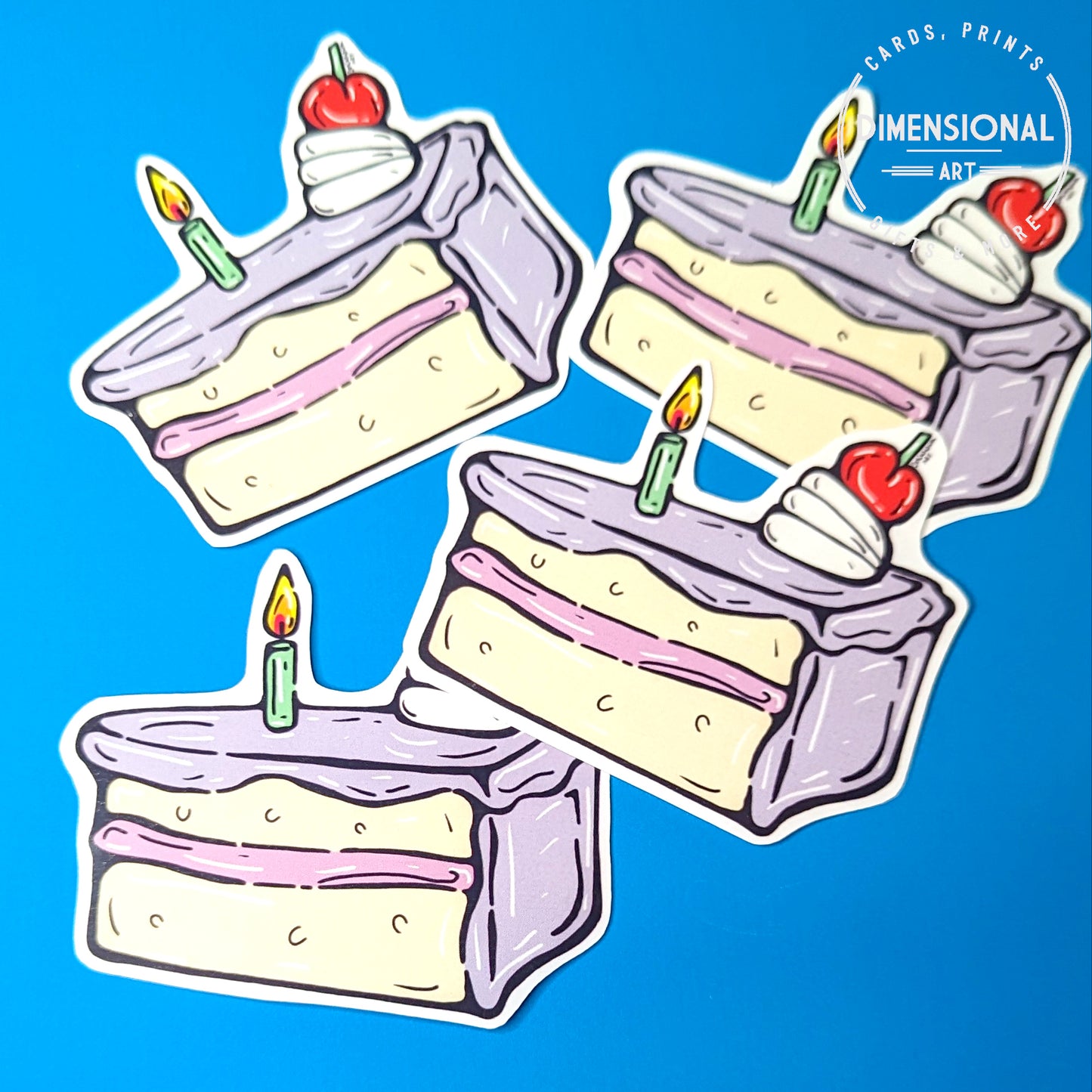 Birthday Cake Sticker