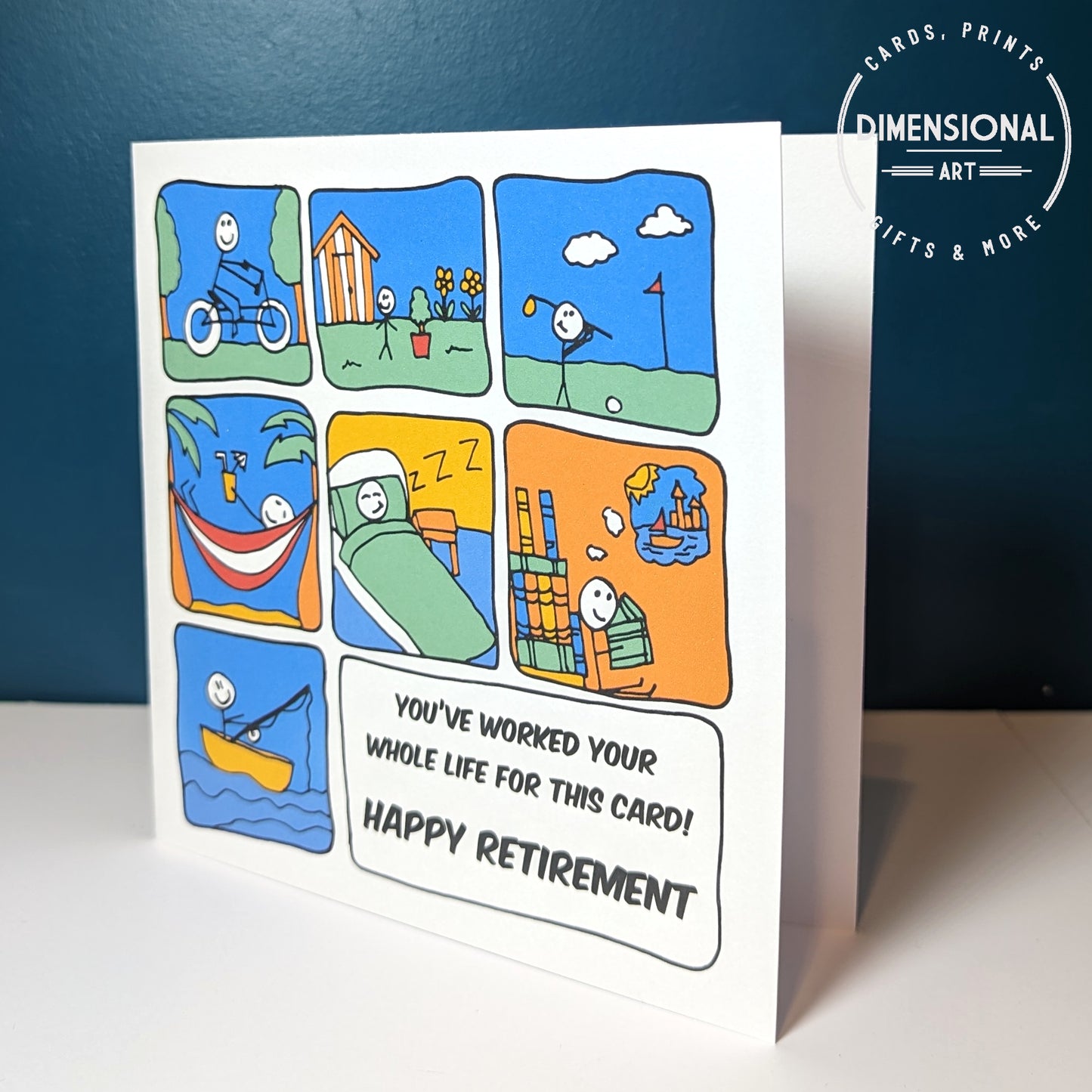 Worked your whole life for this card Retirement Card