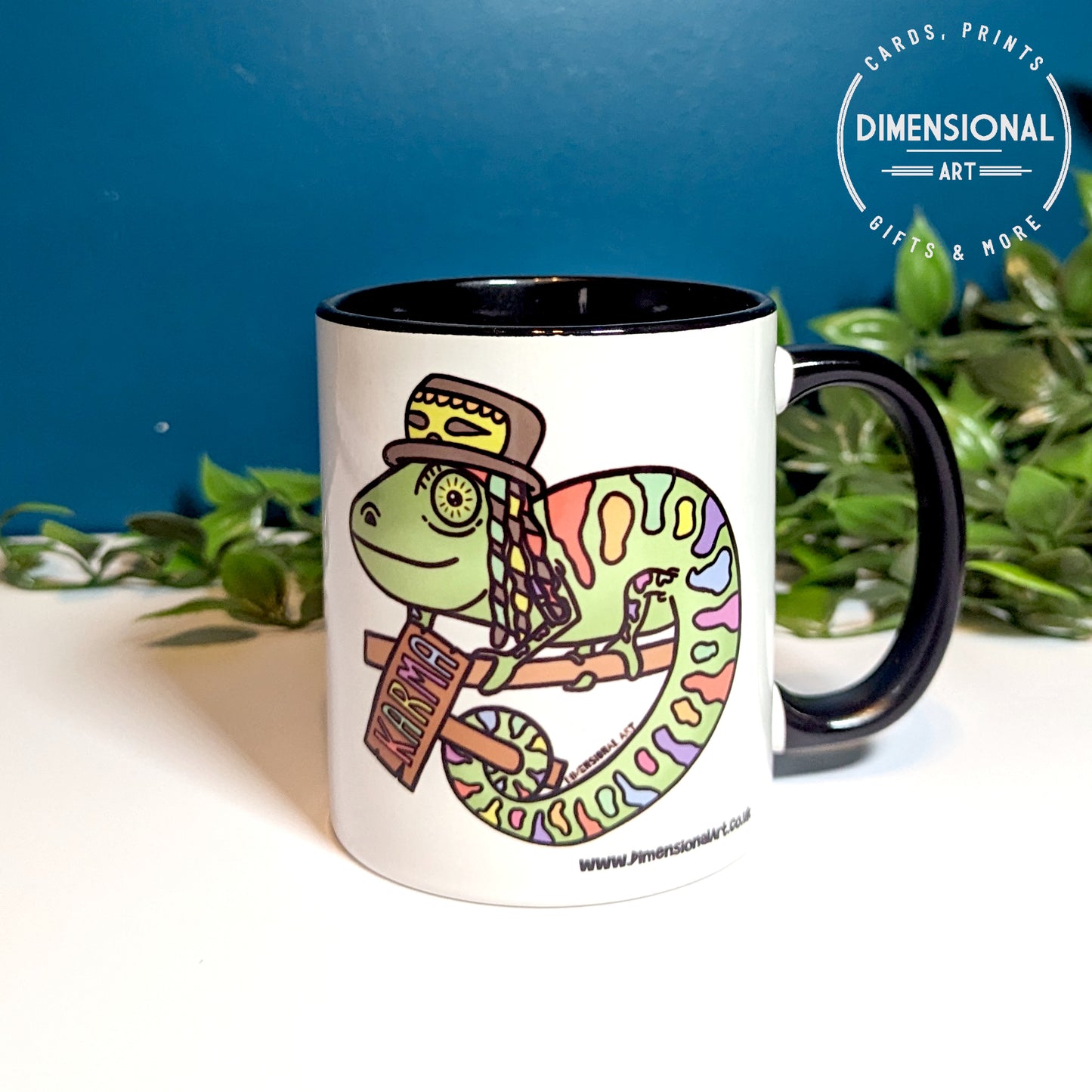 Karma chameleon Mug
