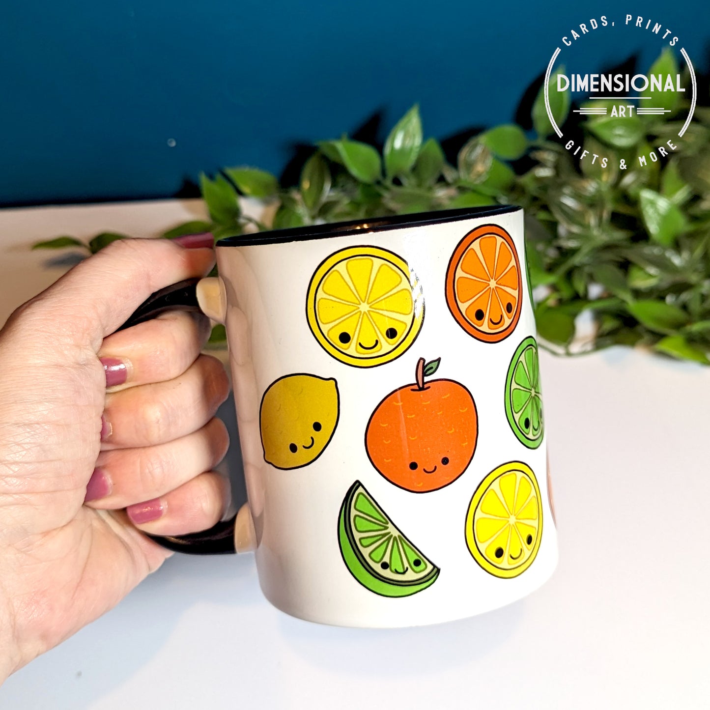 Happy Fruit Mug