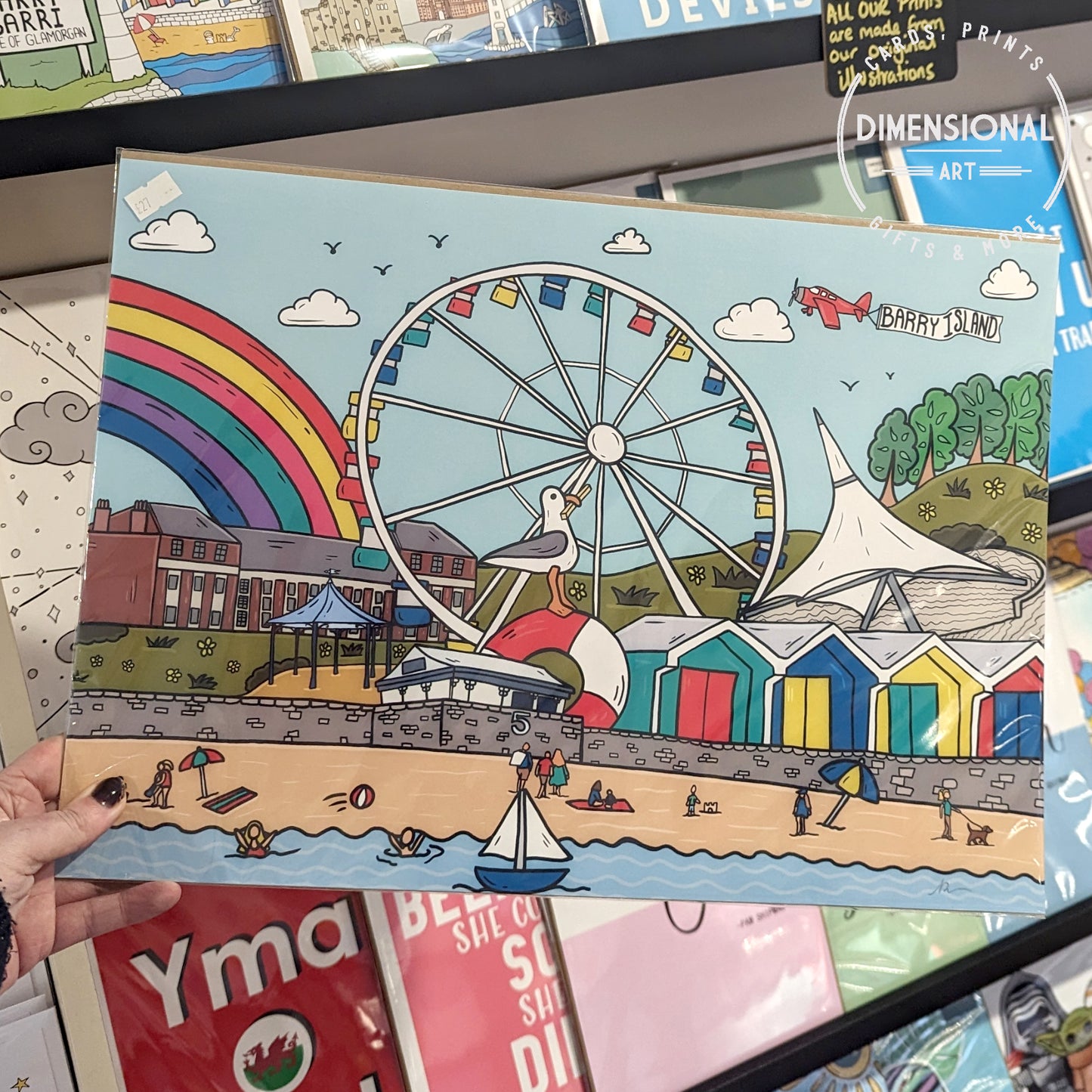 Barry Island A3 Print