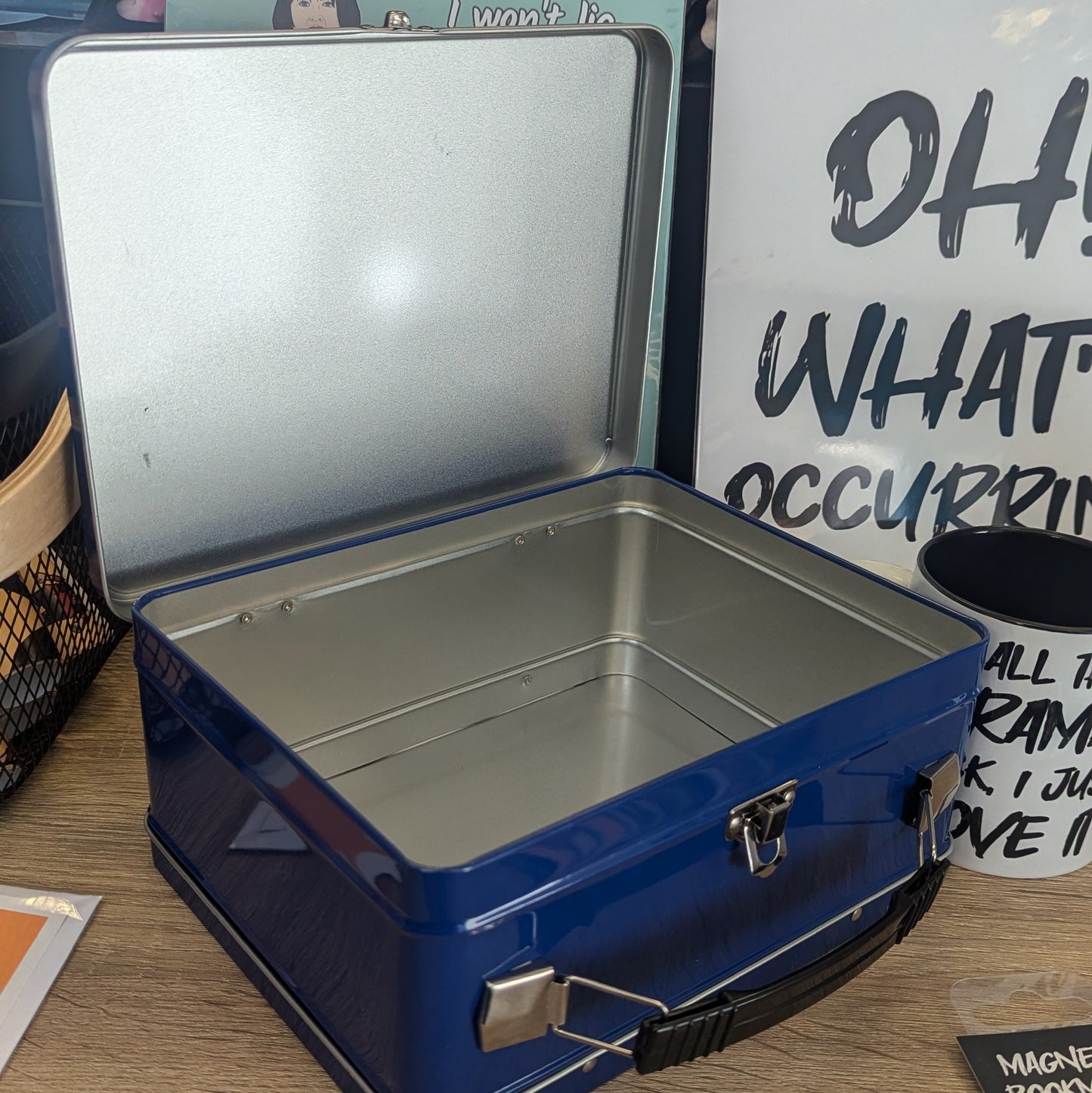 Gavin and Stacey Metal Lunch Box - Illustration by Natalie