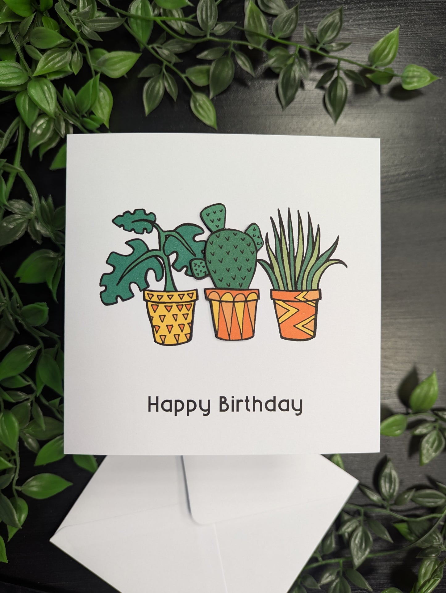 Cactus Birthday Card