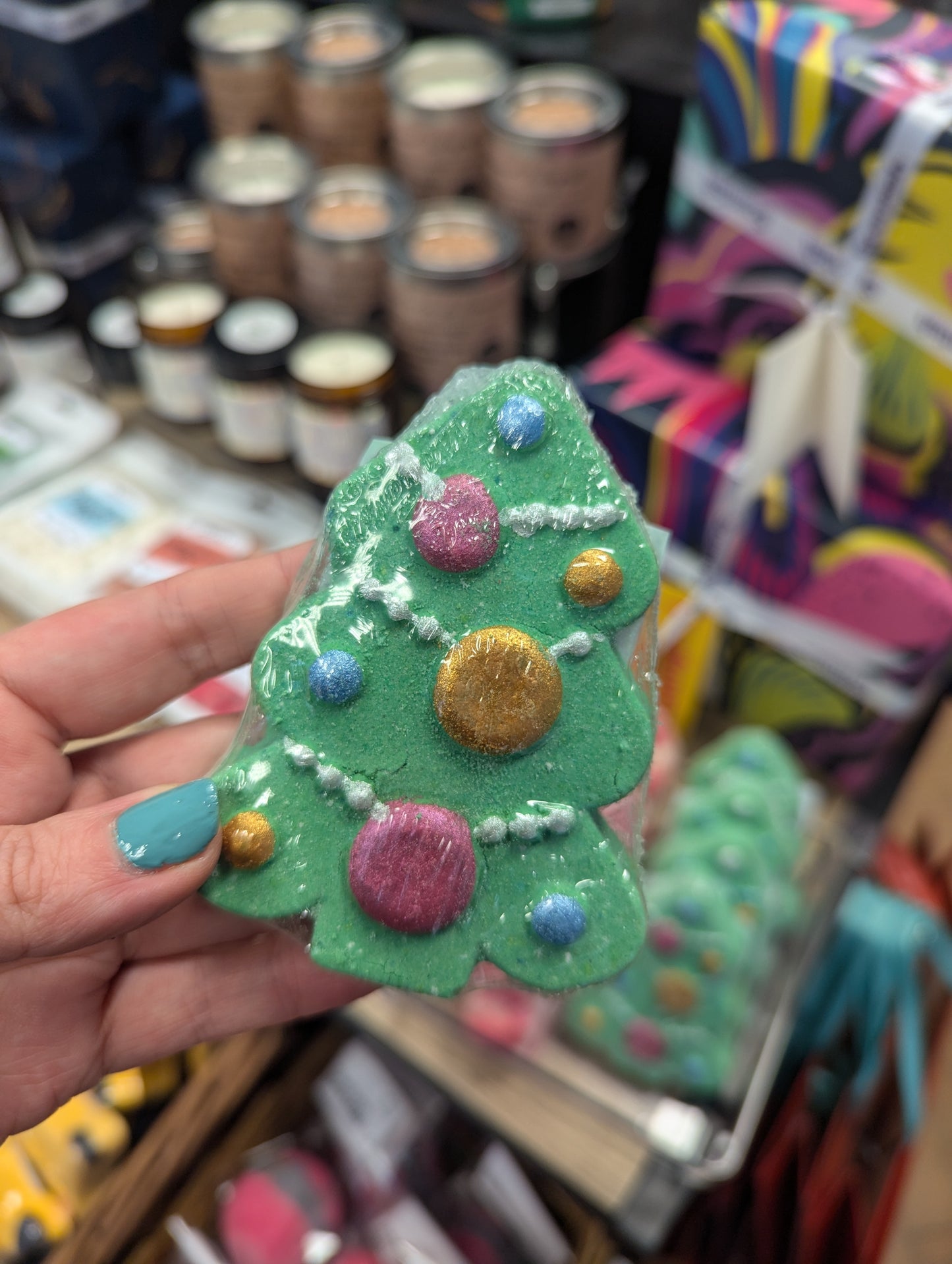 Christmas Tree Bath Bomb