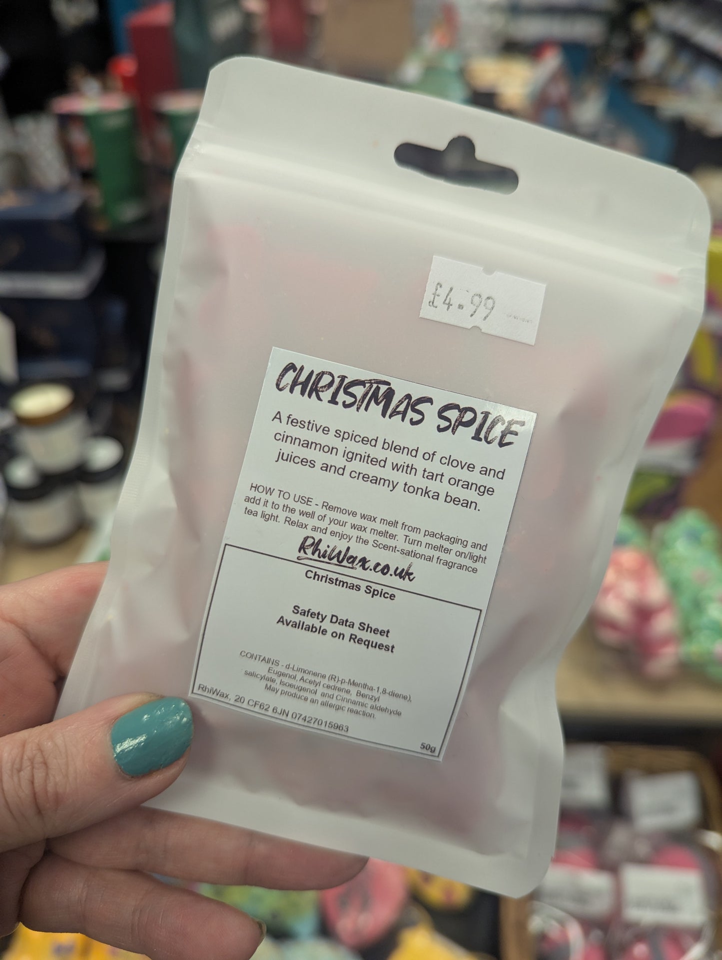 Christmas Spices Mimi Wax Melts -Christmas Wax Melts