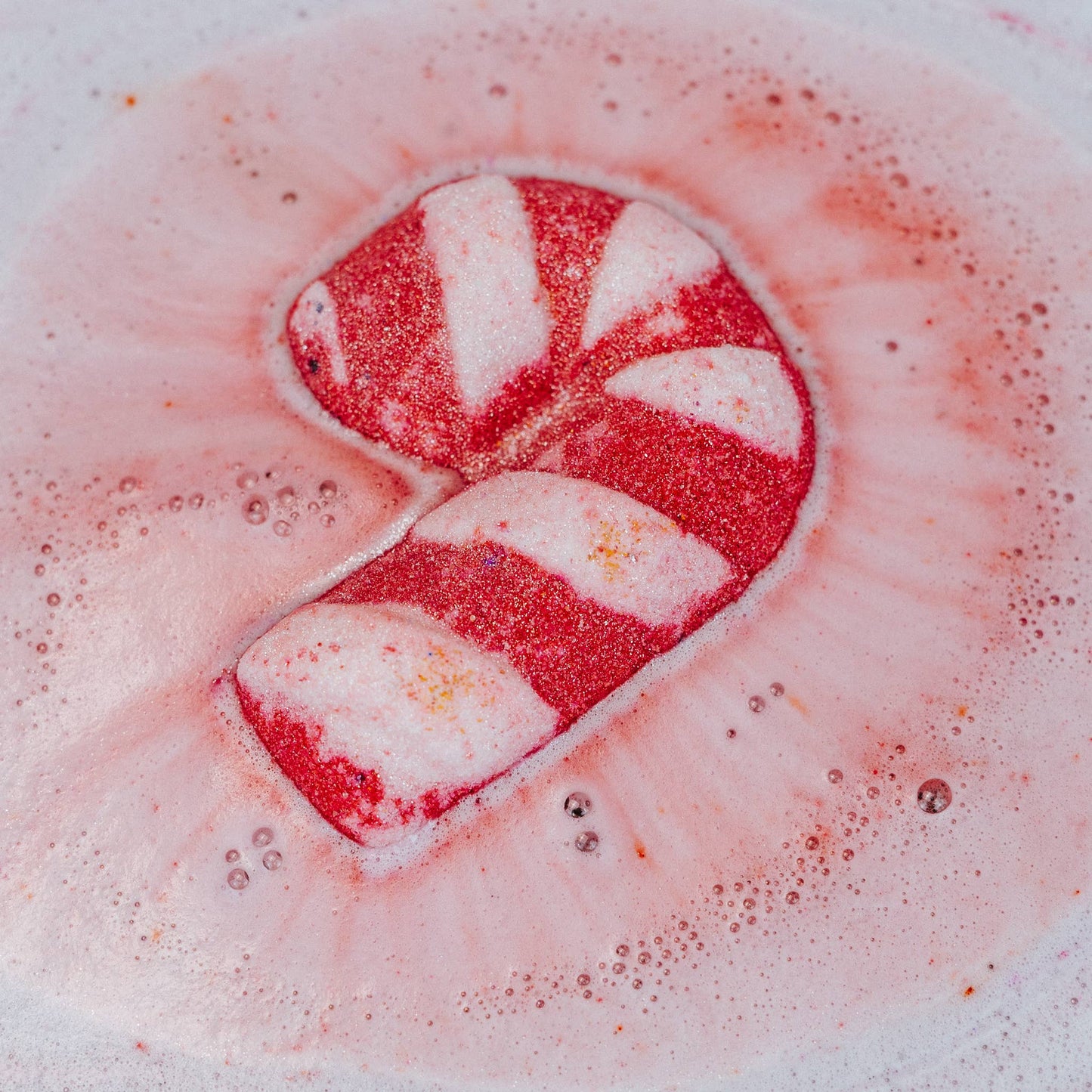Candy Cane Bath Bomb