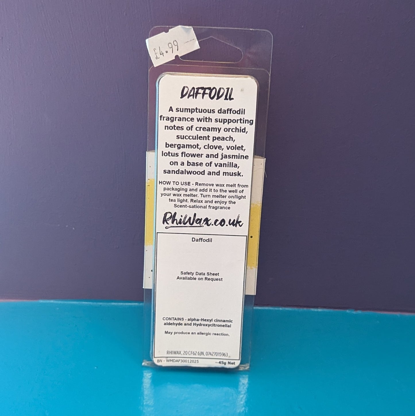 Daffodil Wax Melts - Floral, Daffodils