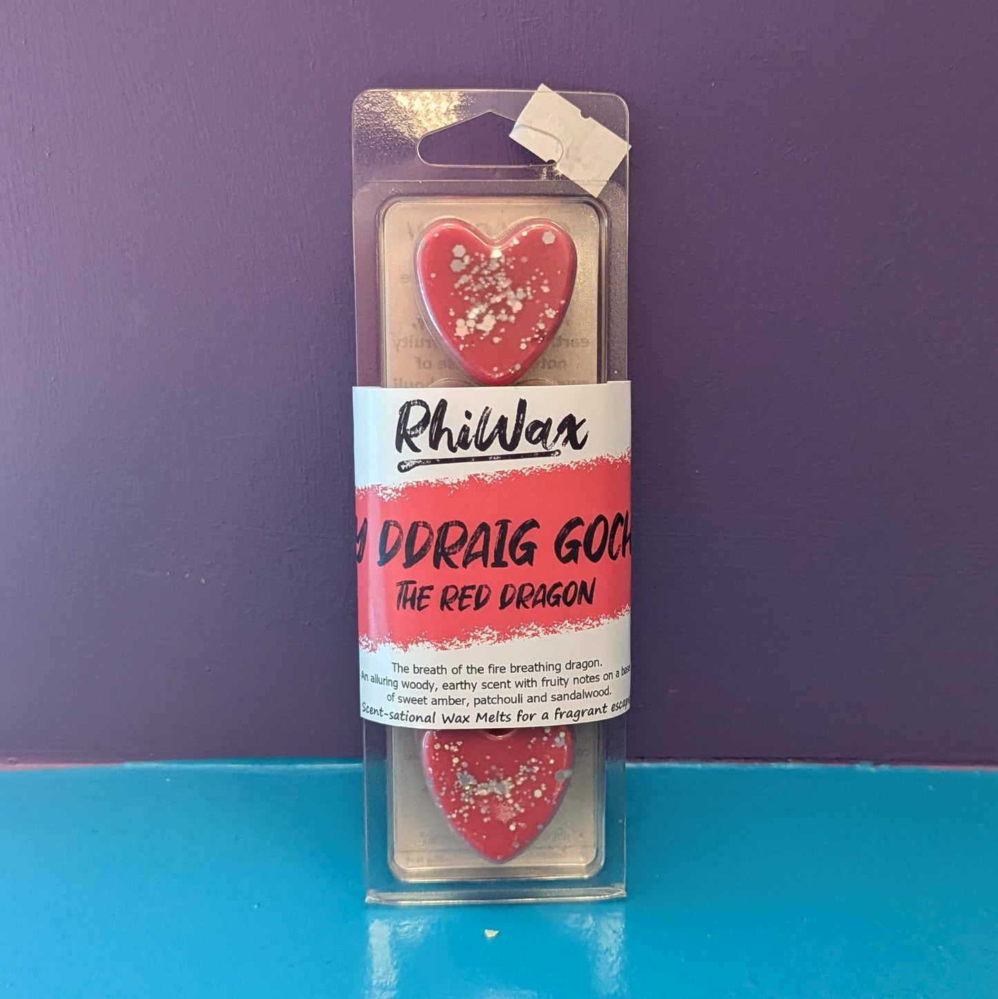 Yr Ddraig Goch / Red Dragon Wax Melts - Earthy, Woody, Patchouli