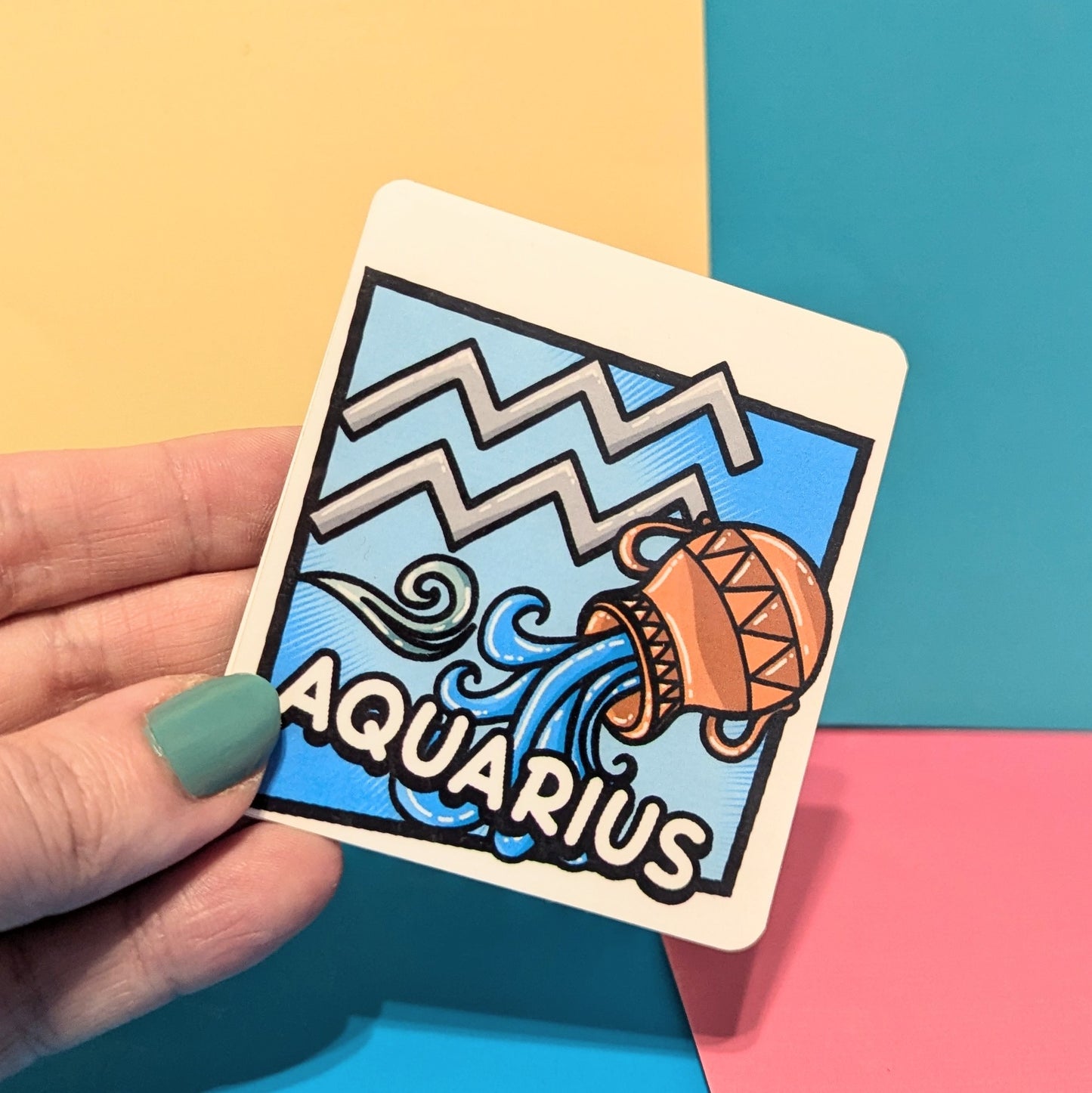 Aquarius Magnetic Bookmark - Star Sign Range