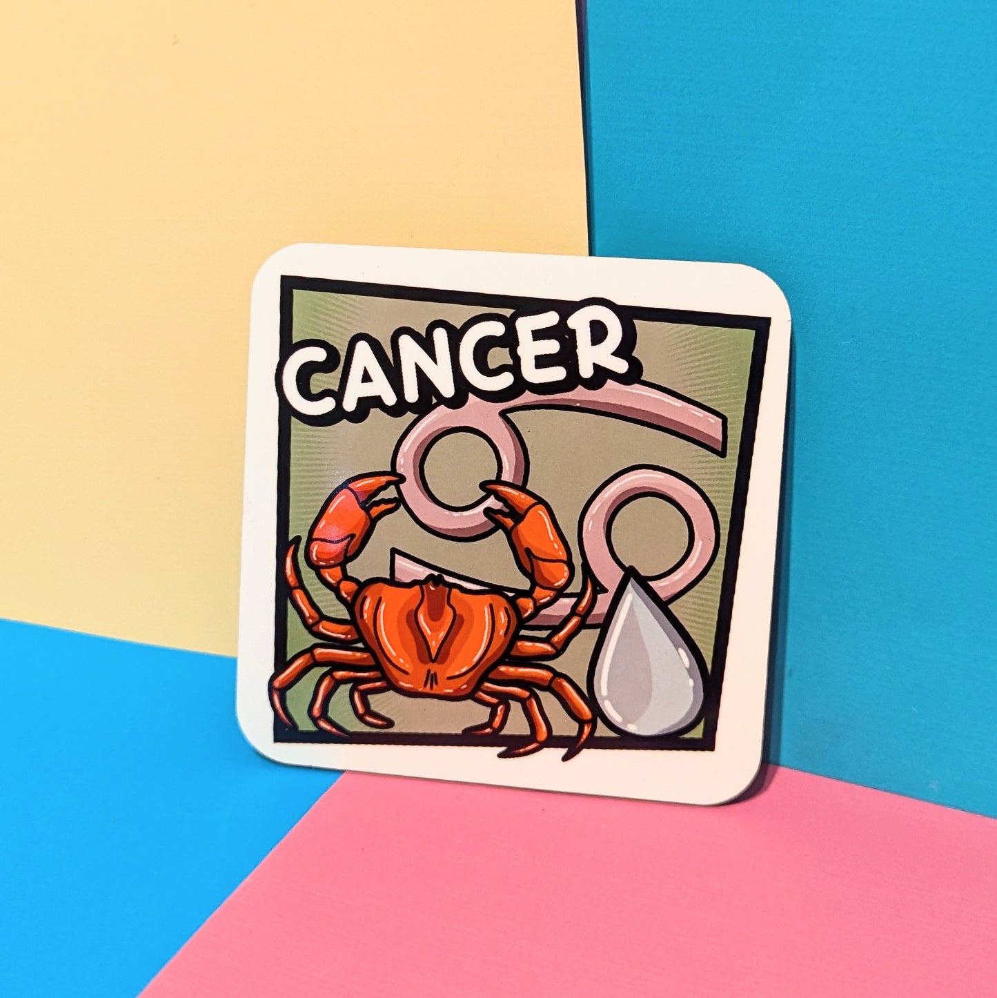 Cancer - Single Coaster - Star Sign Range