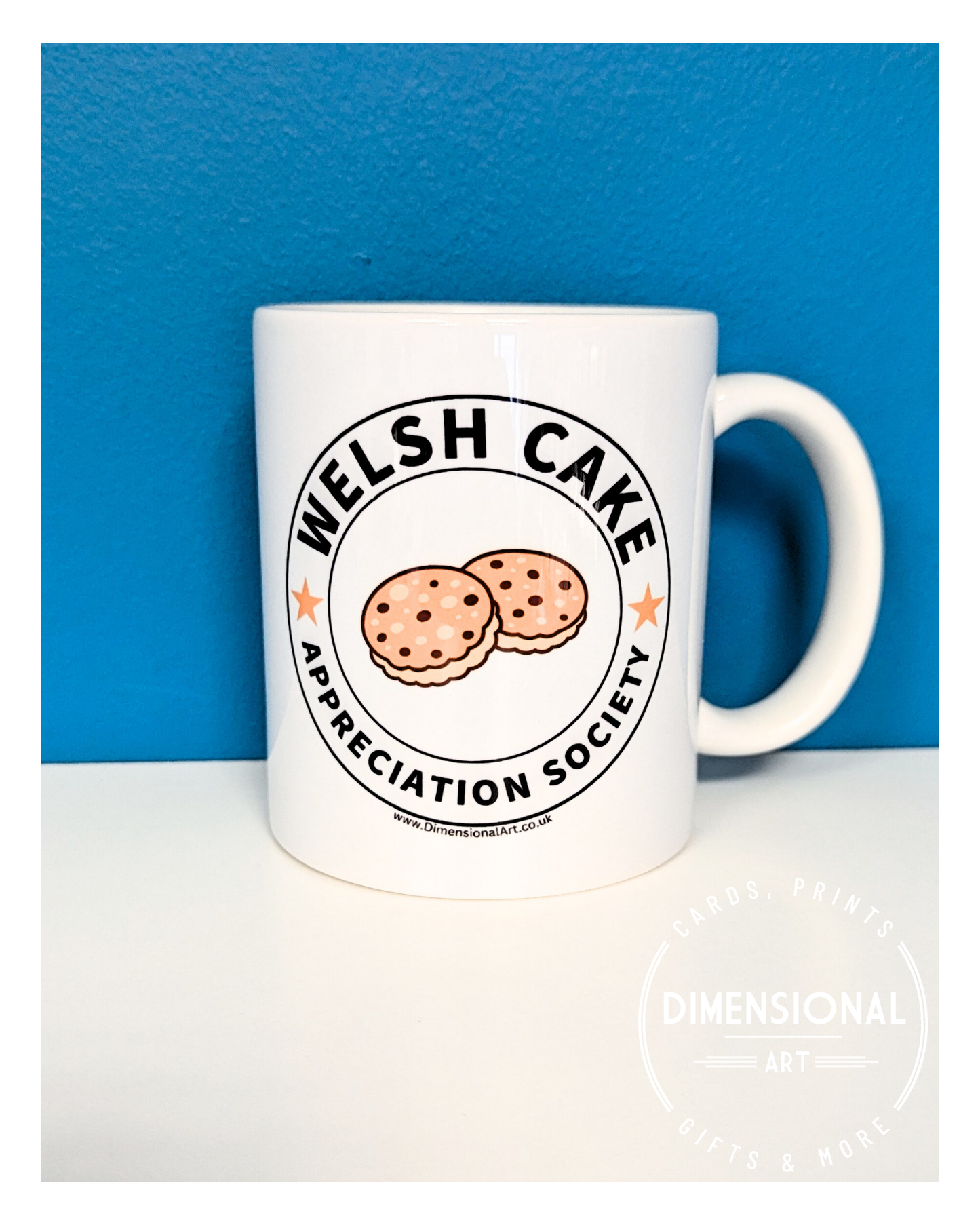 Welsh Cake Appreciation Society Mug and Coaster