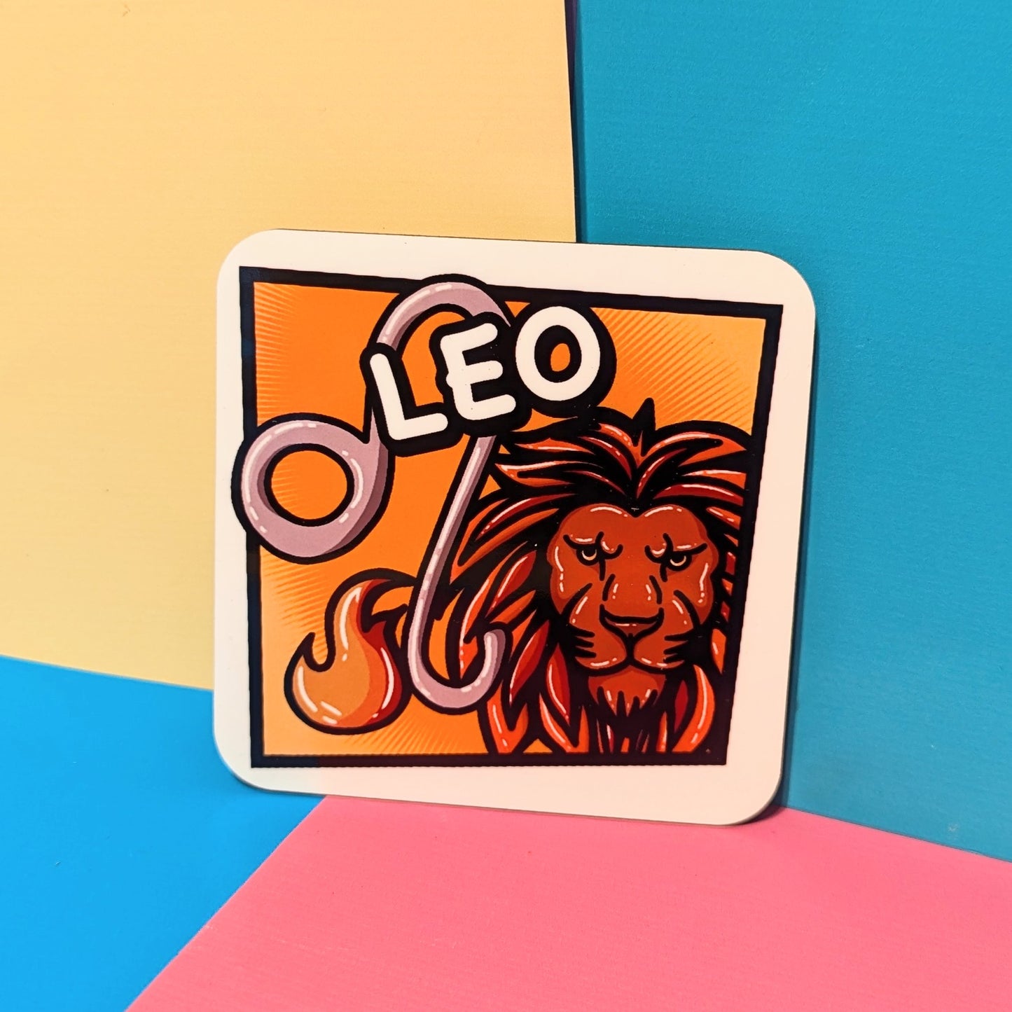 Leo - Single Coaster - Star Sign Range