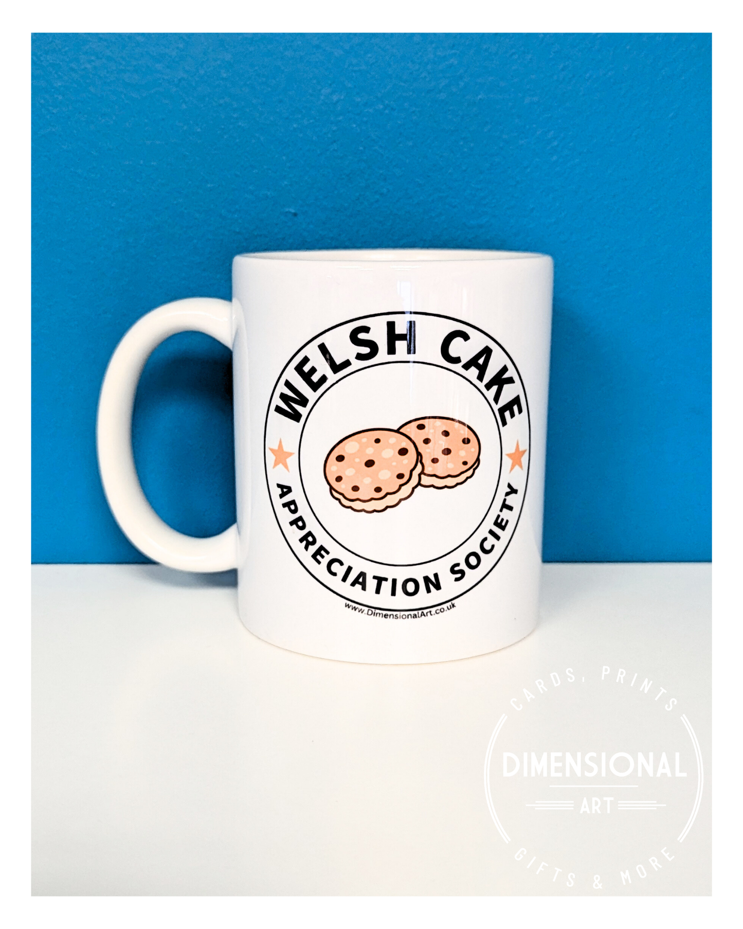 Welsh Cake Appreciation Society Mug and Coaster