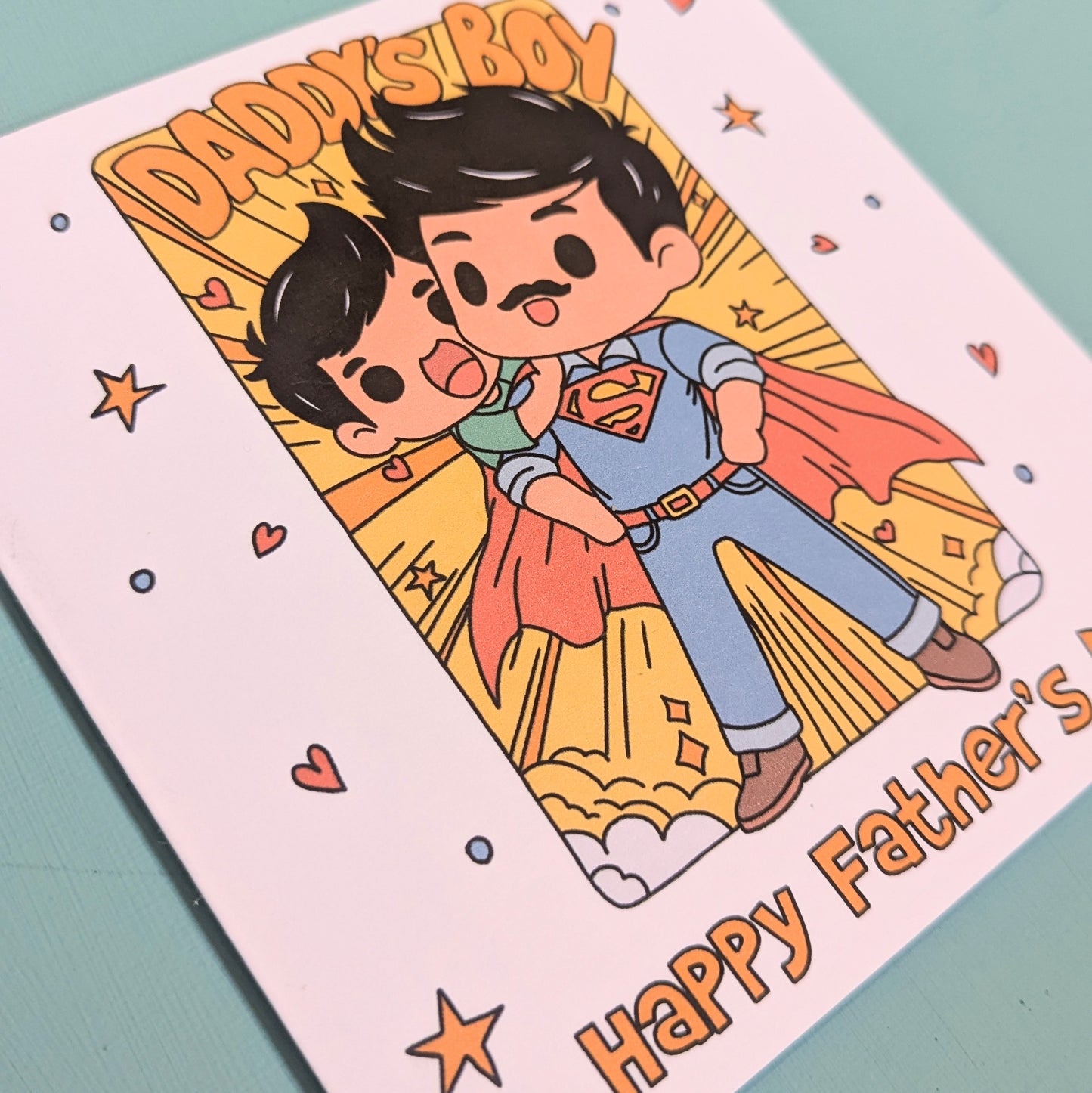 Daddy's BOY- Fathers Day Card