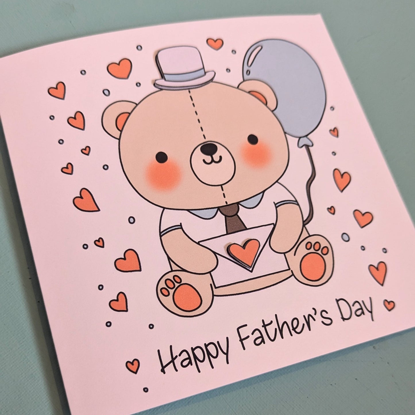 Teddy - Fathers Day Card