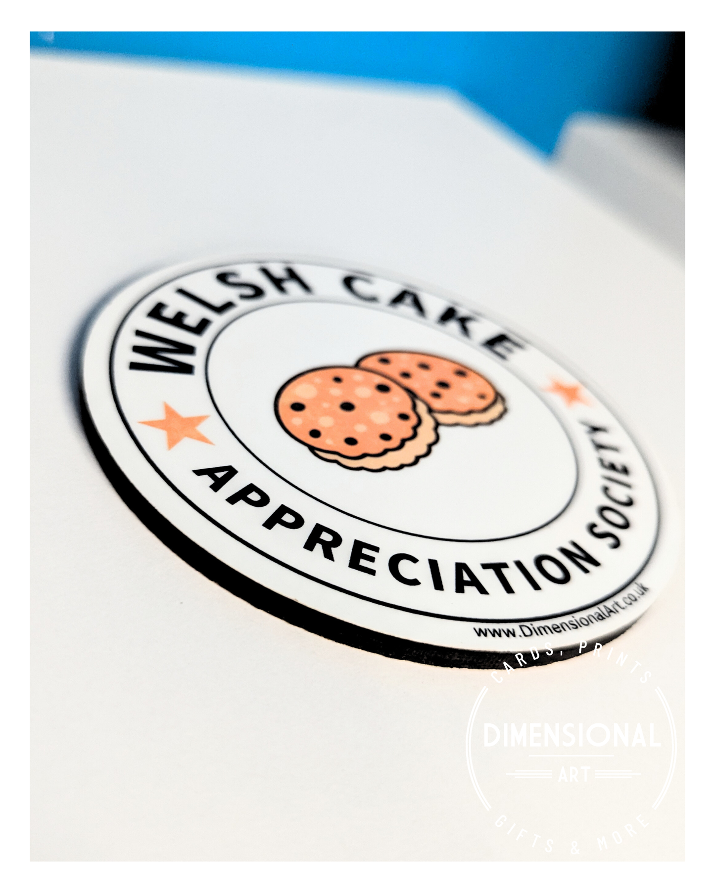 Welsh Cake Appreciation Society Mug and Coaster