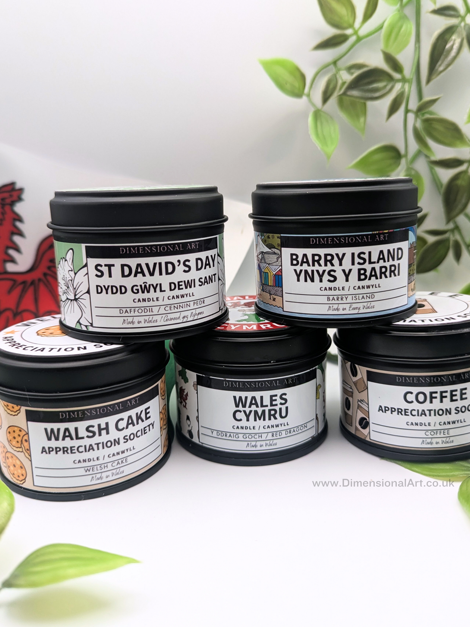 Candles and Wax Melts Dimensional Art