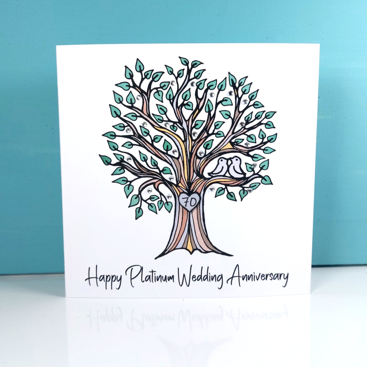 Anniversary / Penblwydd Priodas Dimensional Art