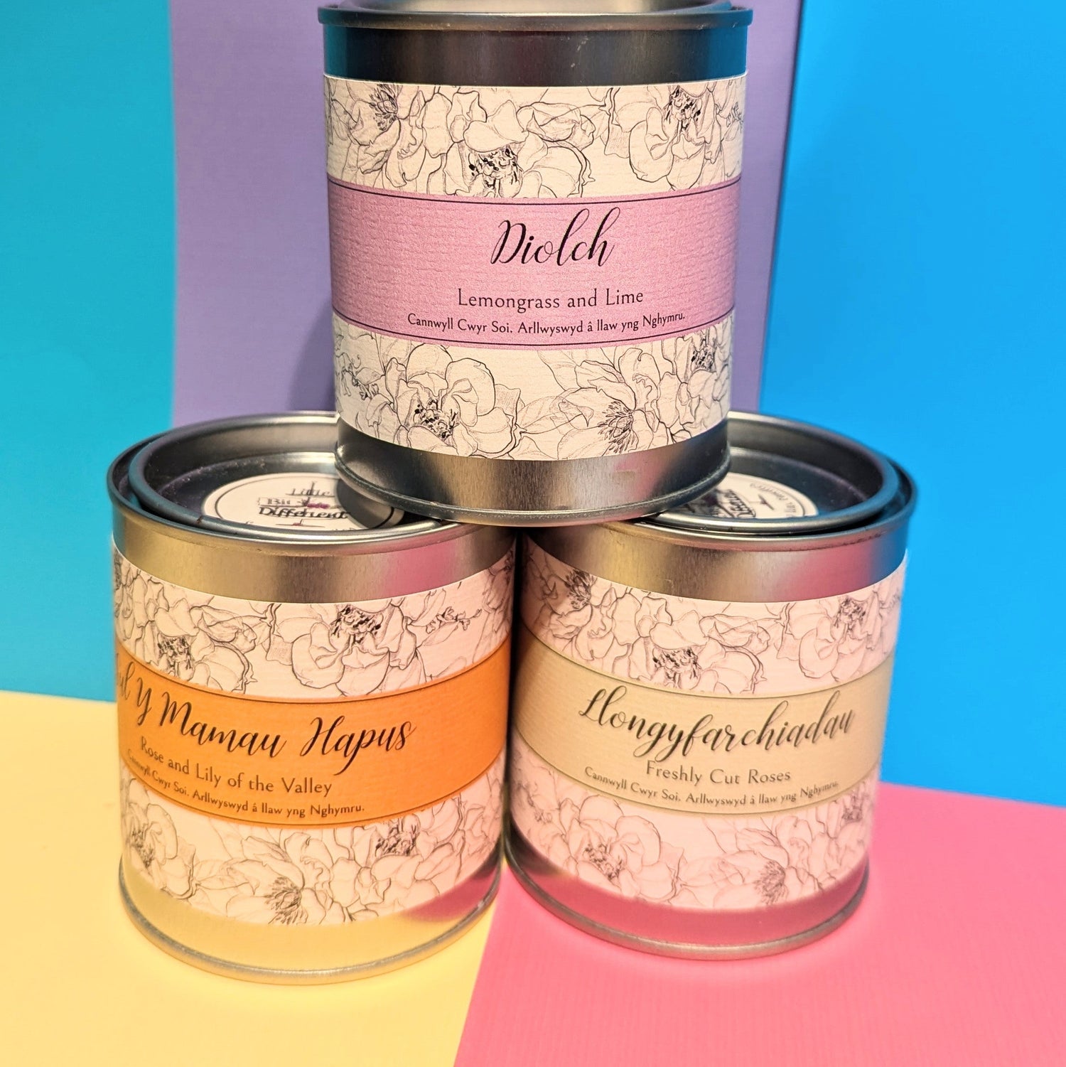 Candles and Wax Melts Dimensional Art