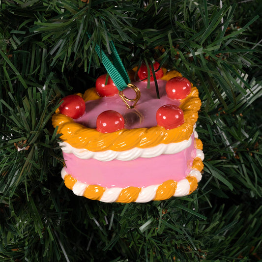 SALE - Ornament, Heart Cake