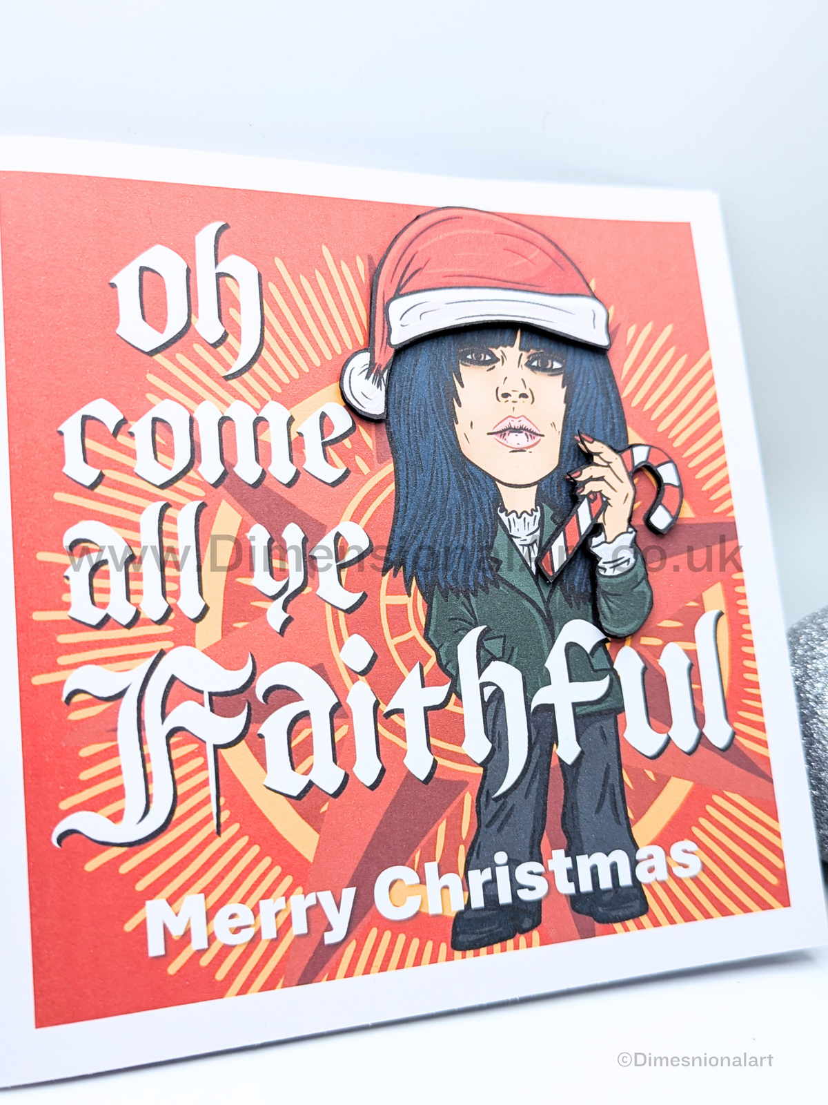 Traitors - oh come all ye faithful Merry Christmas Card
