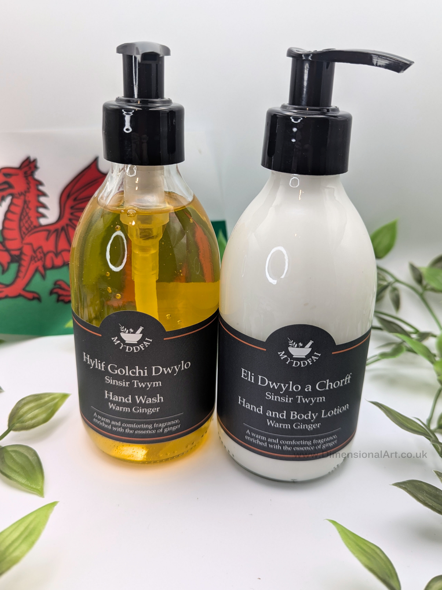 Hand Care Boxed Set Sinsir Twym (Warm Ginger) -  Glass Bottles