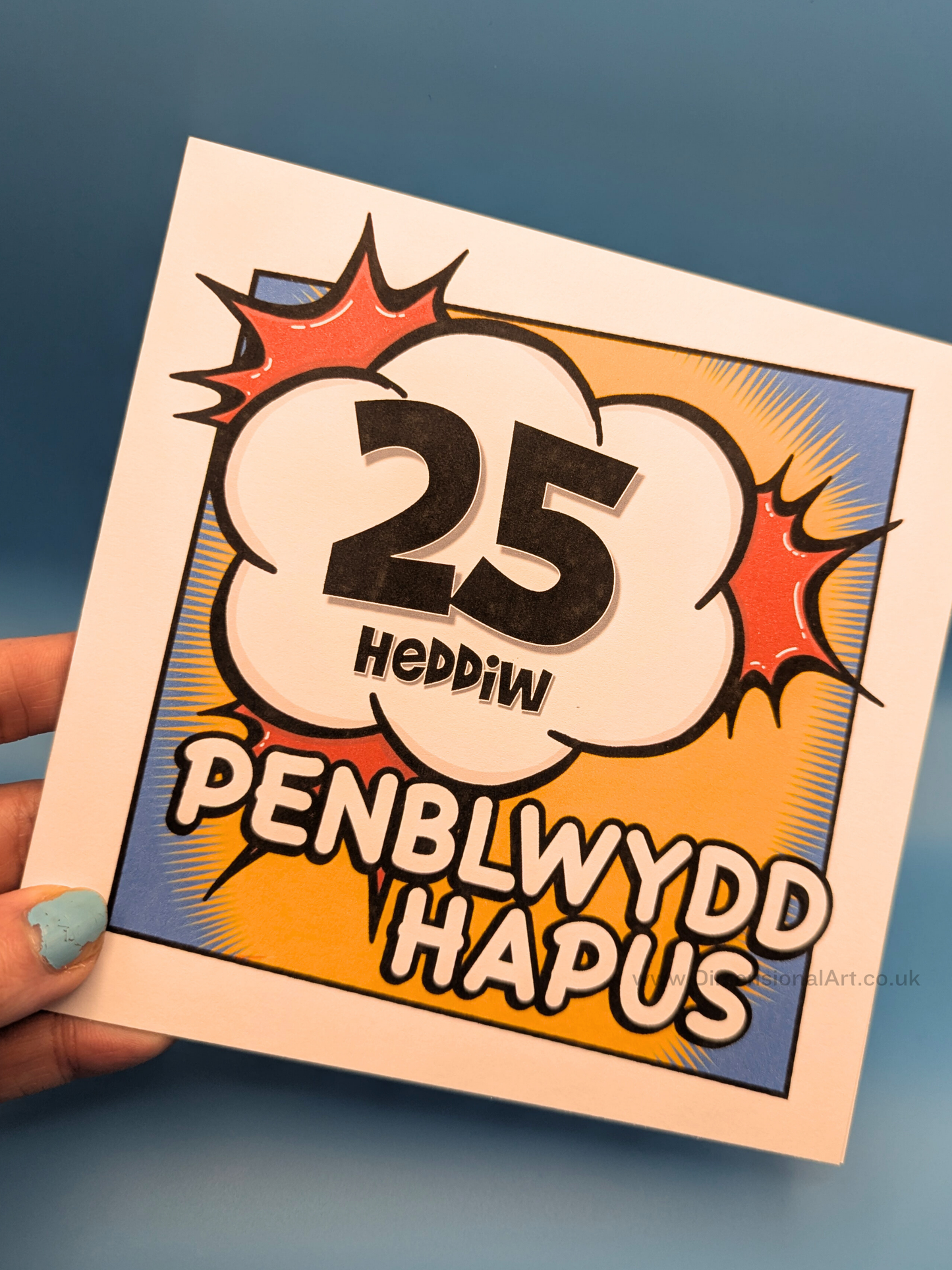25 heddiw - Penblwydd Hapus (Birthday Card)