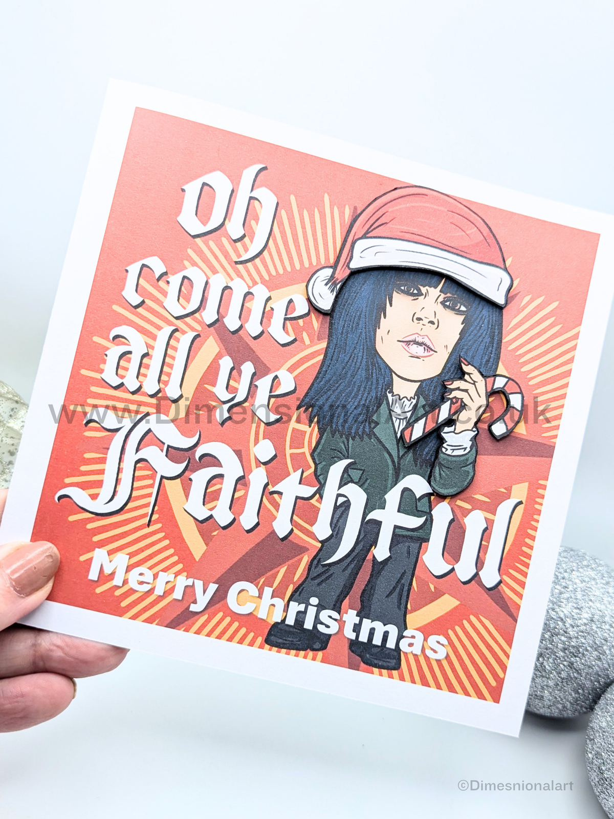 Traitors - oh come all ye faithful Merry Christmas Card