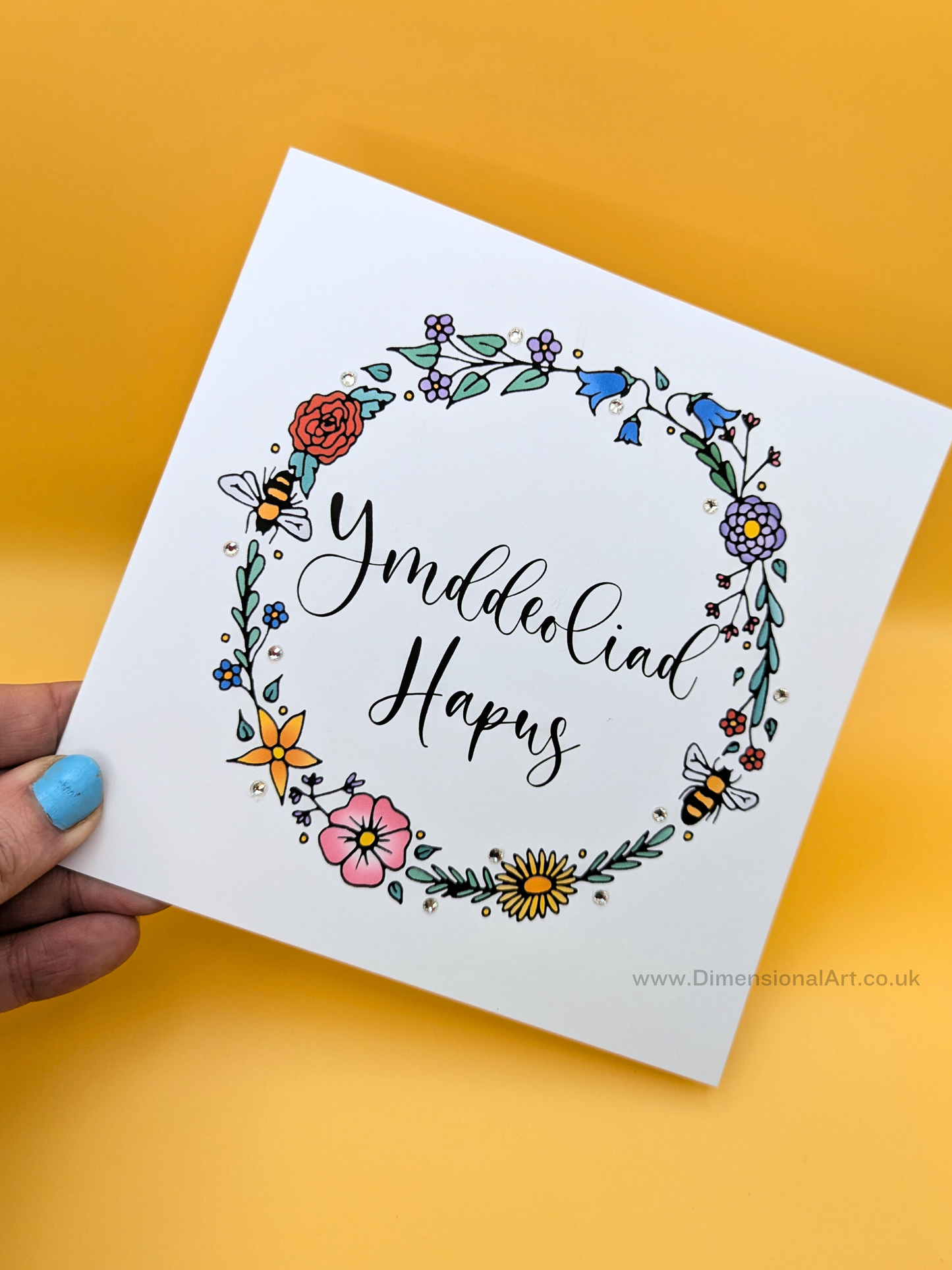 Ymddeoliad Hapus (Retirement Card) - Welsh
