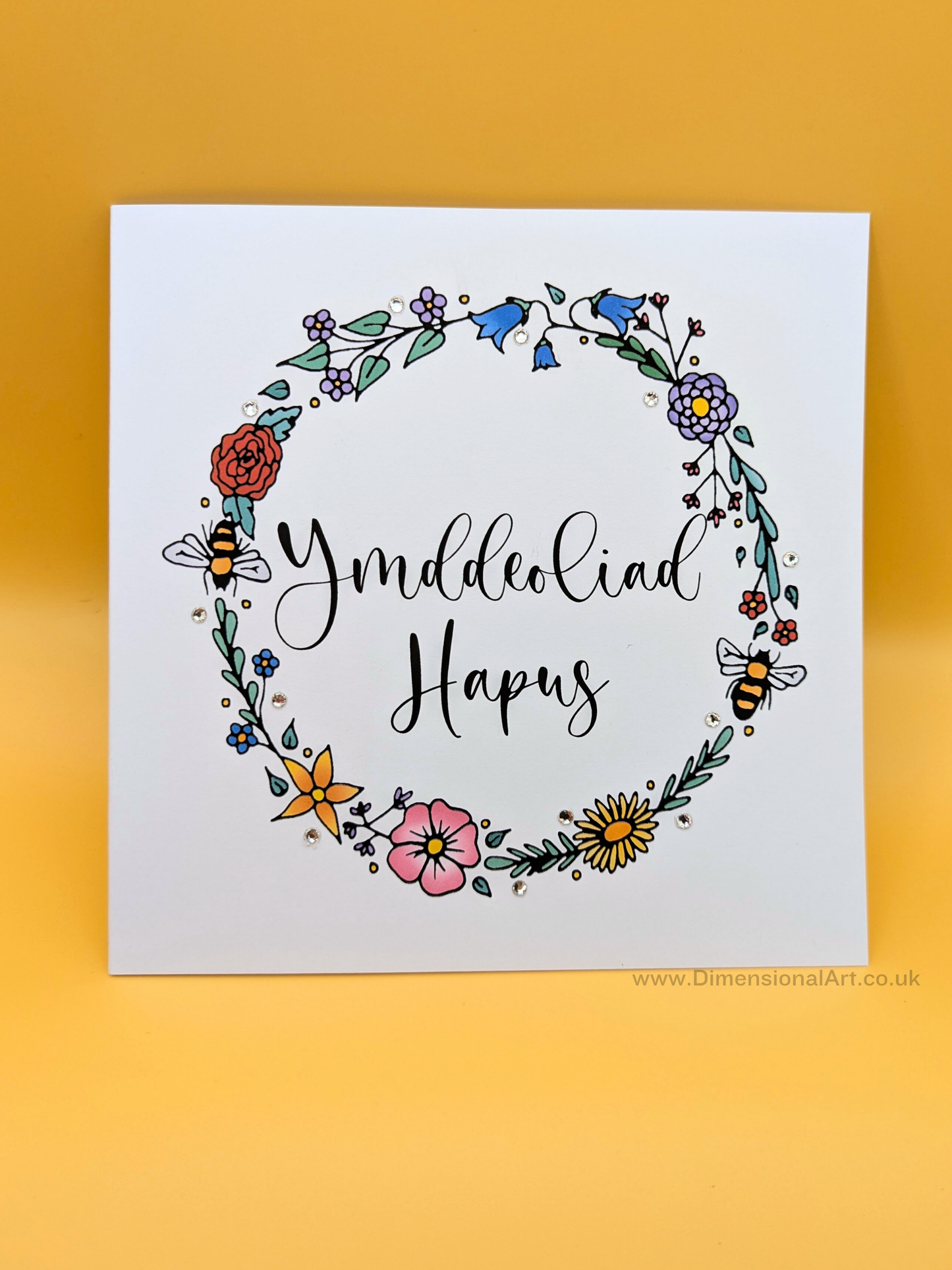 Ymddeoliad Hapus (Retirement Card) - Welsh