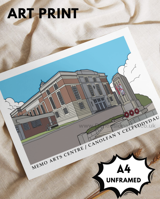 Memo Arts Centre A4 Art Print