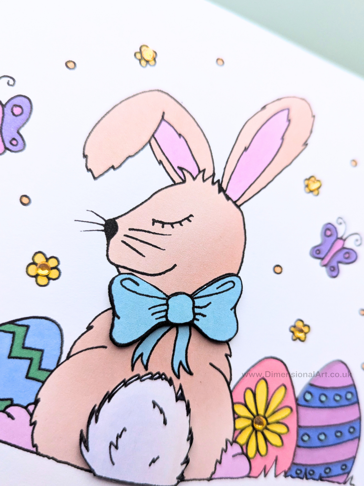 Pasg Hapus - Happy Easter Card - Welsh