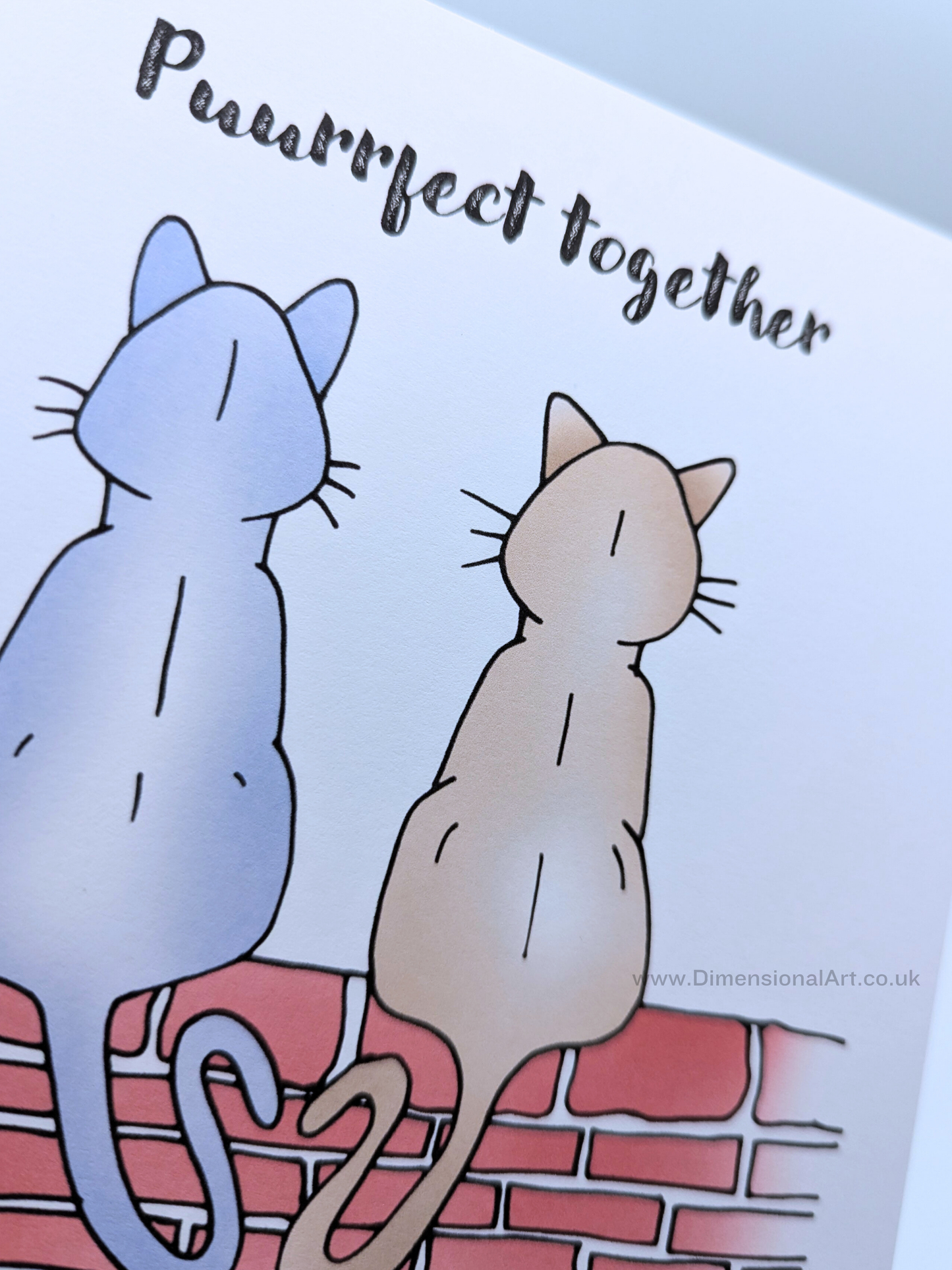 perfect couple Card - Cat couple
