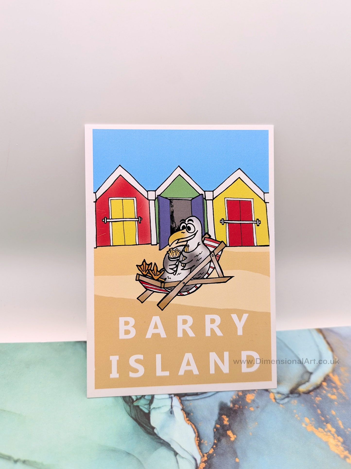 Barry Island Seagull Postcard
