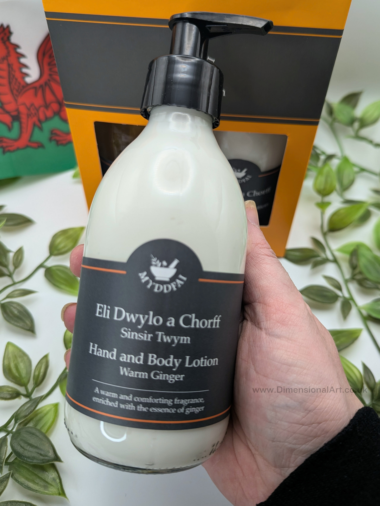 Hand Care Boxed Set Sinsir Twym (Warm Ginger) -  Glass Bottles