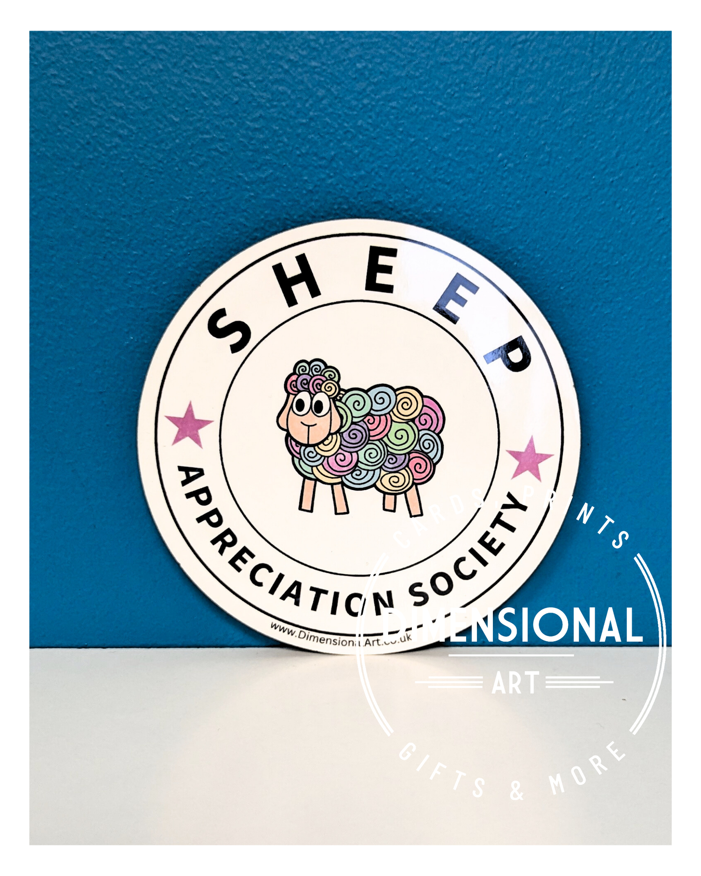 Sheep Appreciation Society Mug and Coaster