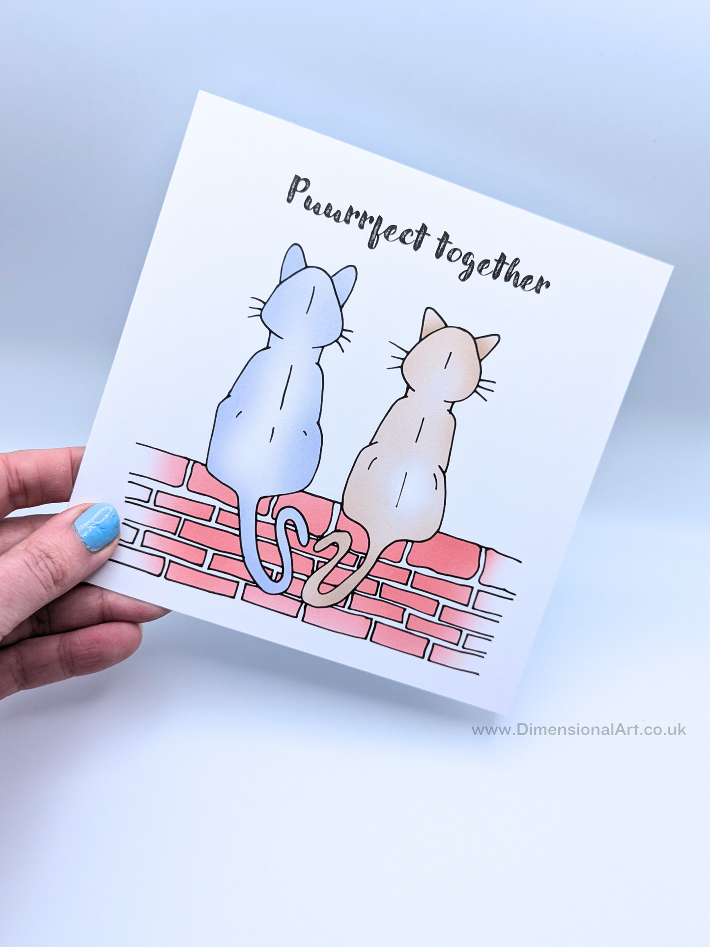 perfect couple Card - Cat couple