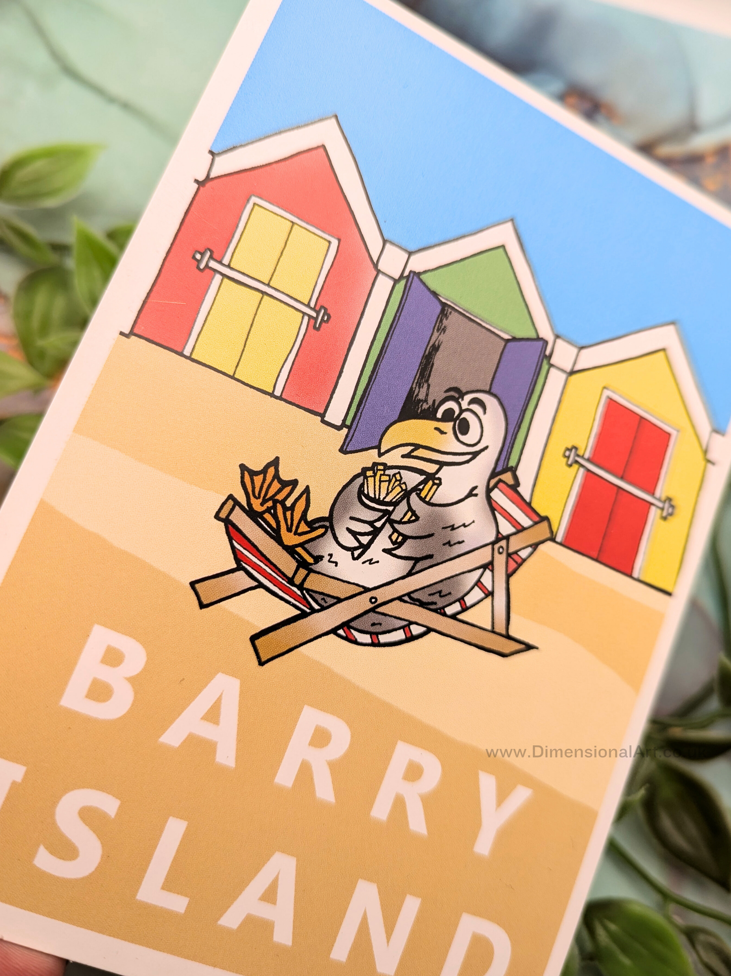 Barry Island Seagull Postcard
